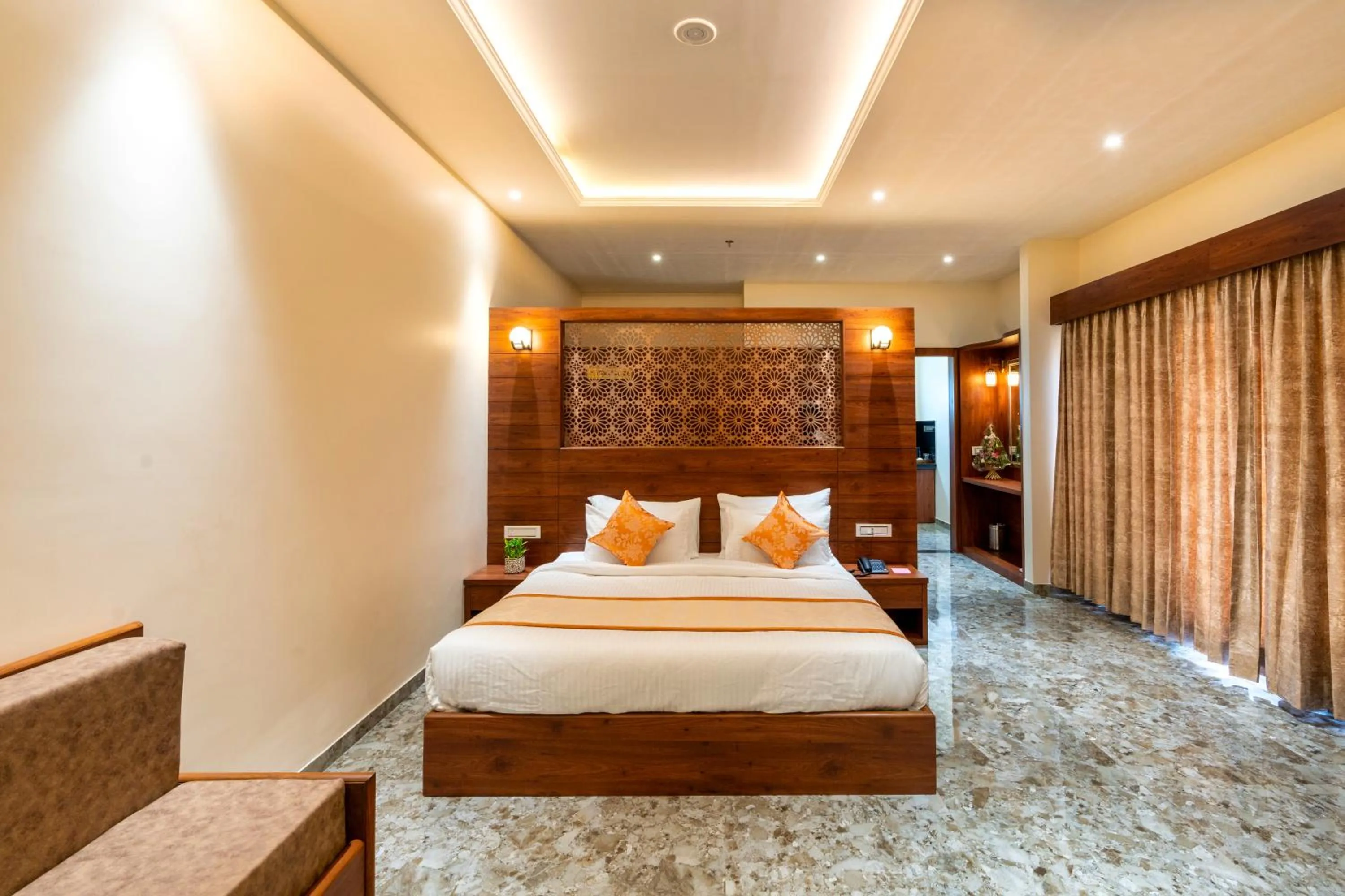 Bedroom, Bed in The Grand Fateh