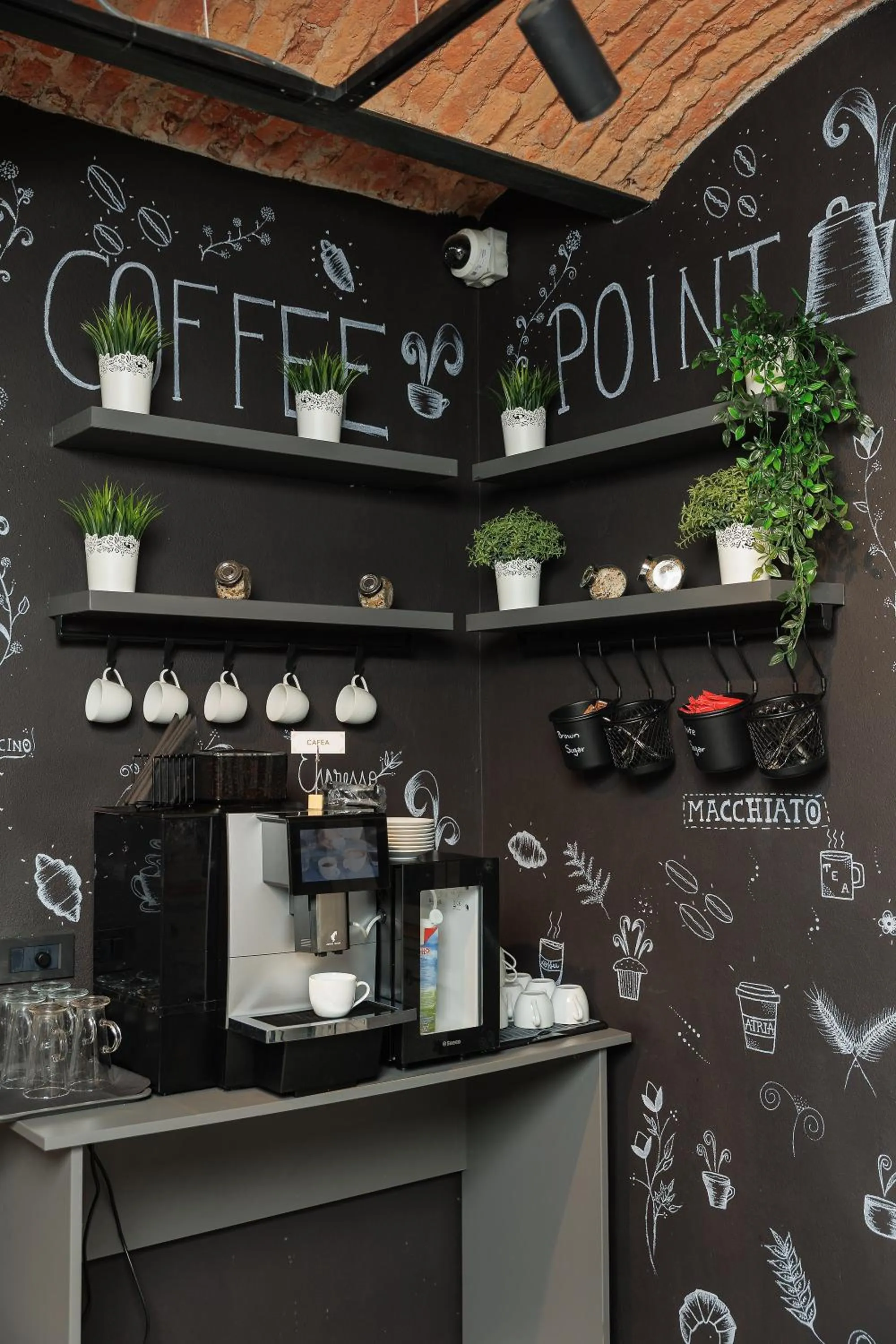 Coffee/tea facilities in Hotel Atria