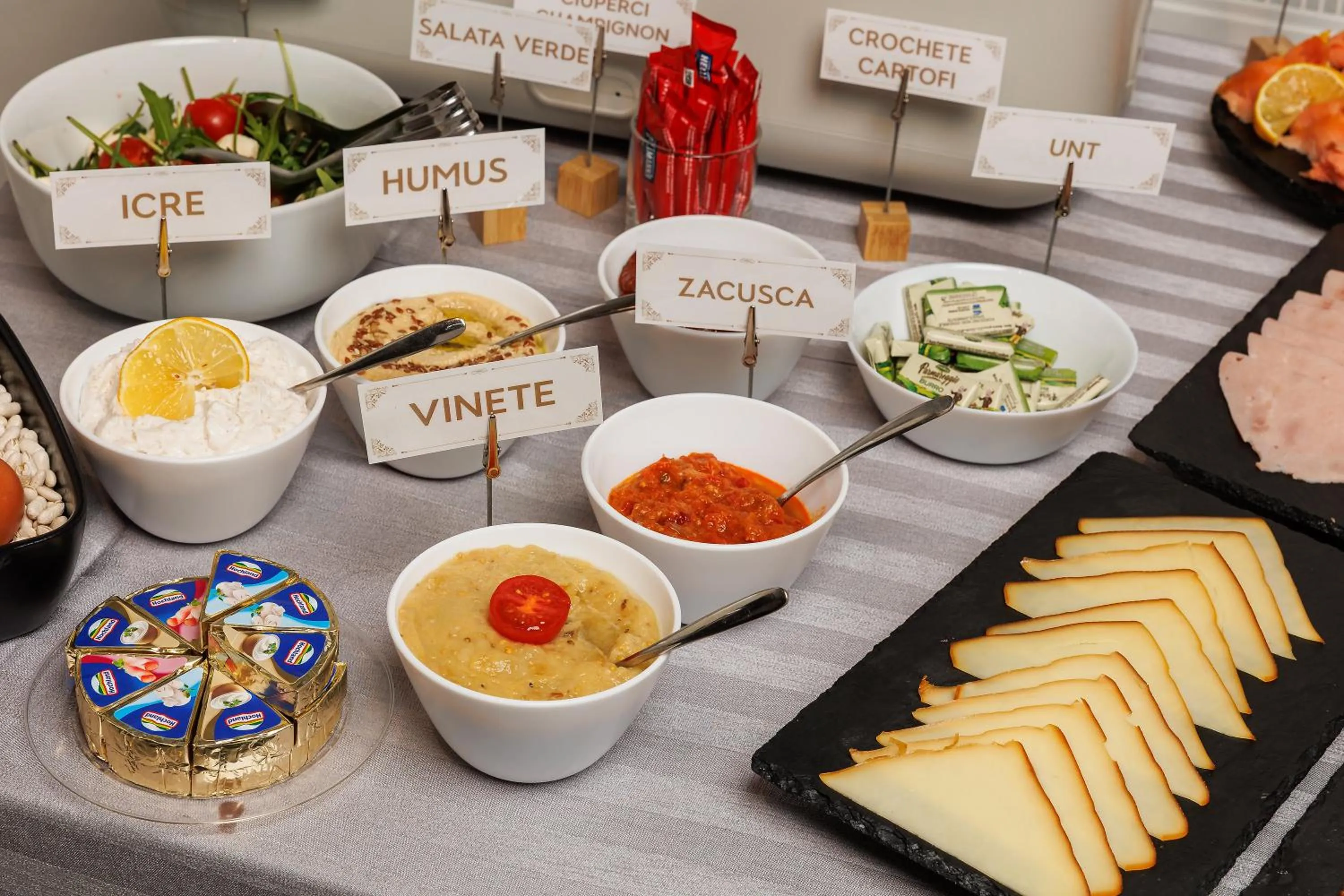 Buffet breakfast in Hotel Atria