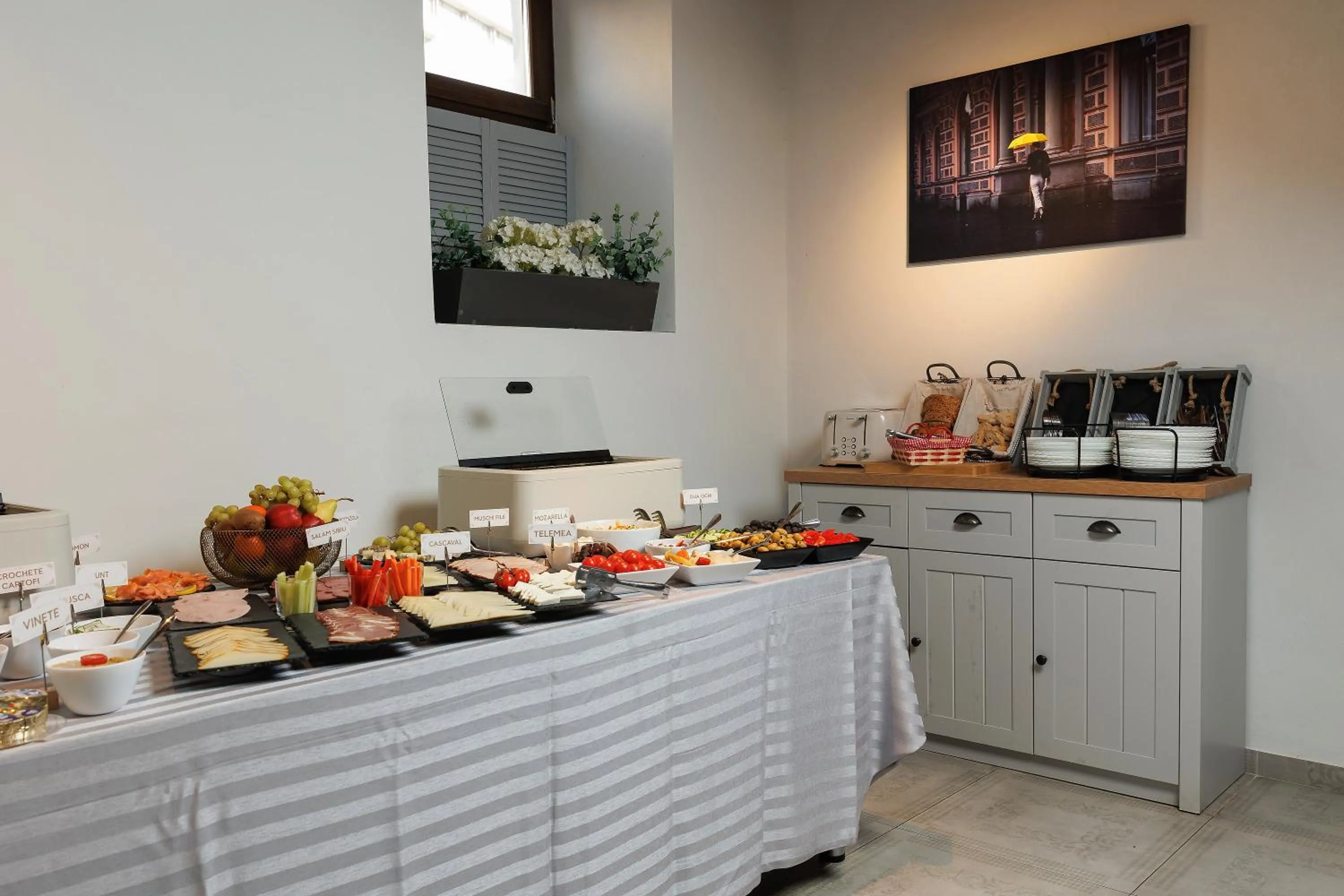 Buffet breakfast in Hotel Atria