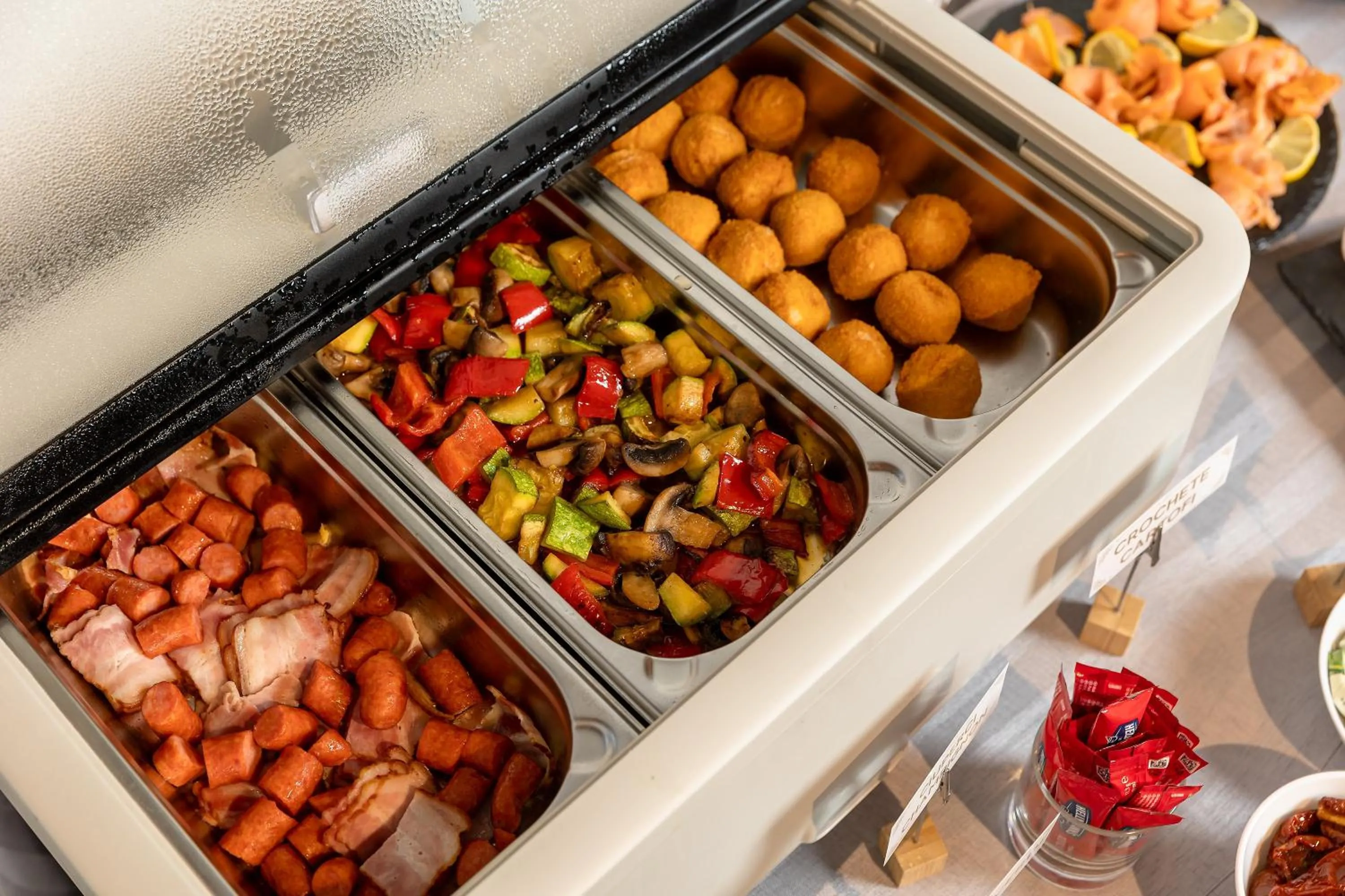 Buffet breakfast in Hotel Atria