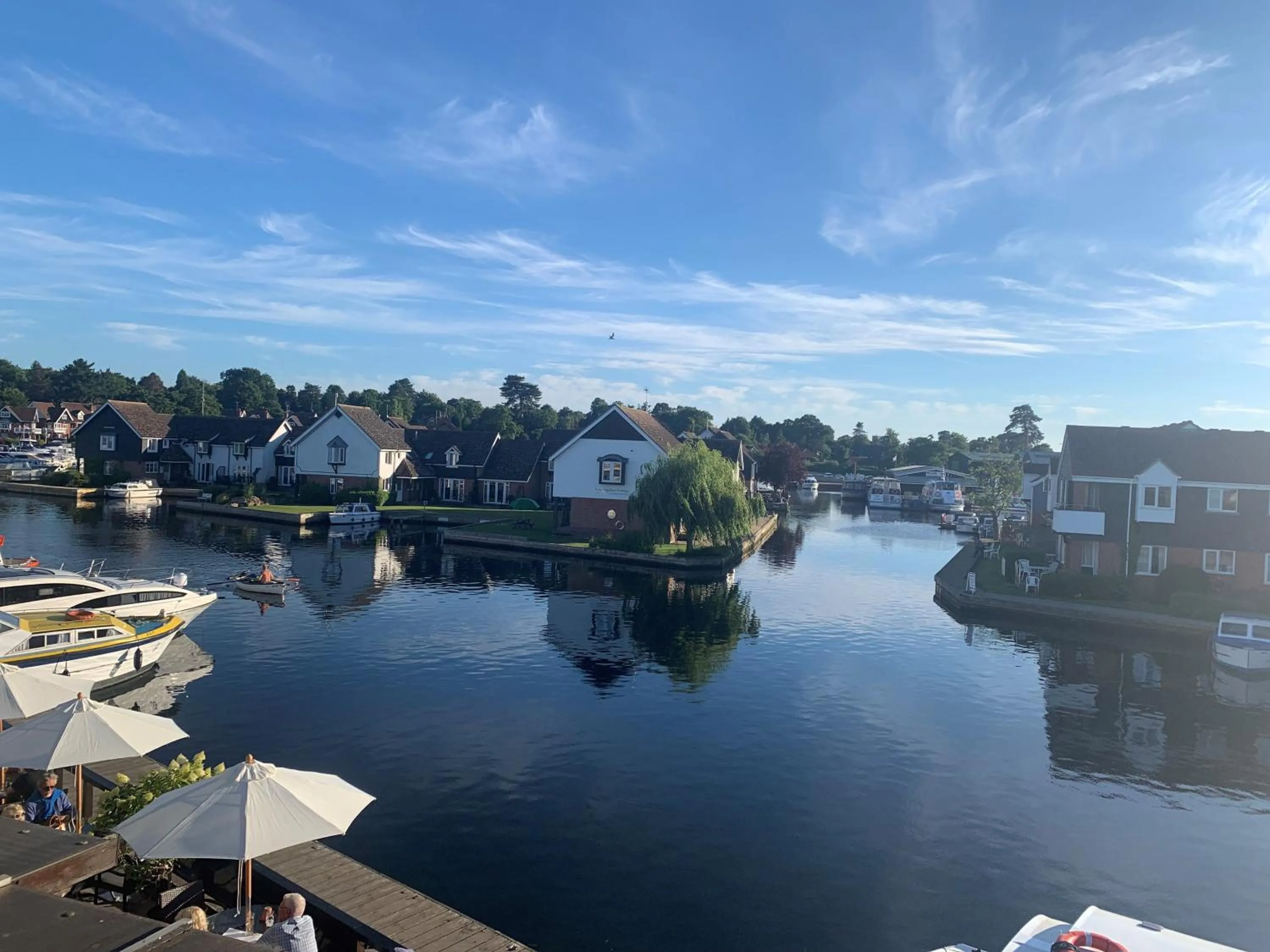 River view in Hotel Wroxham