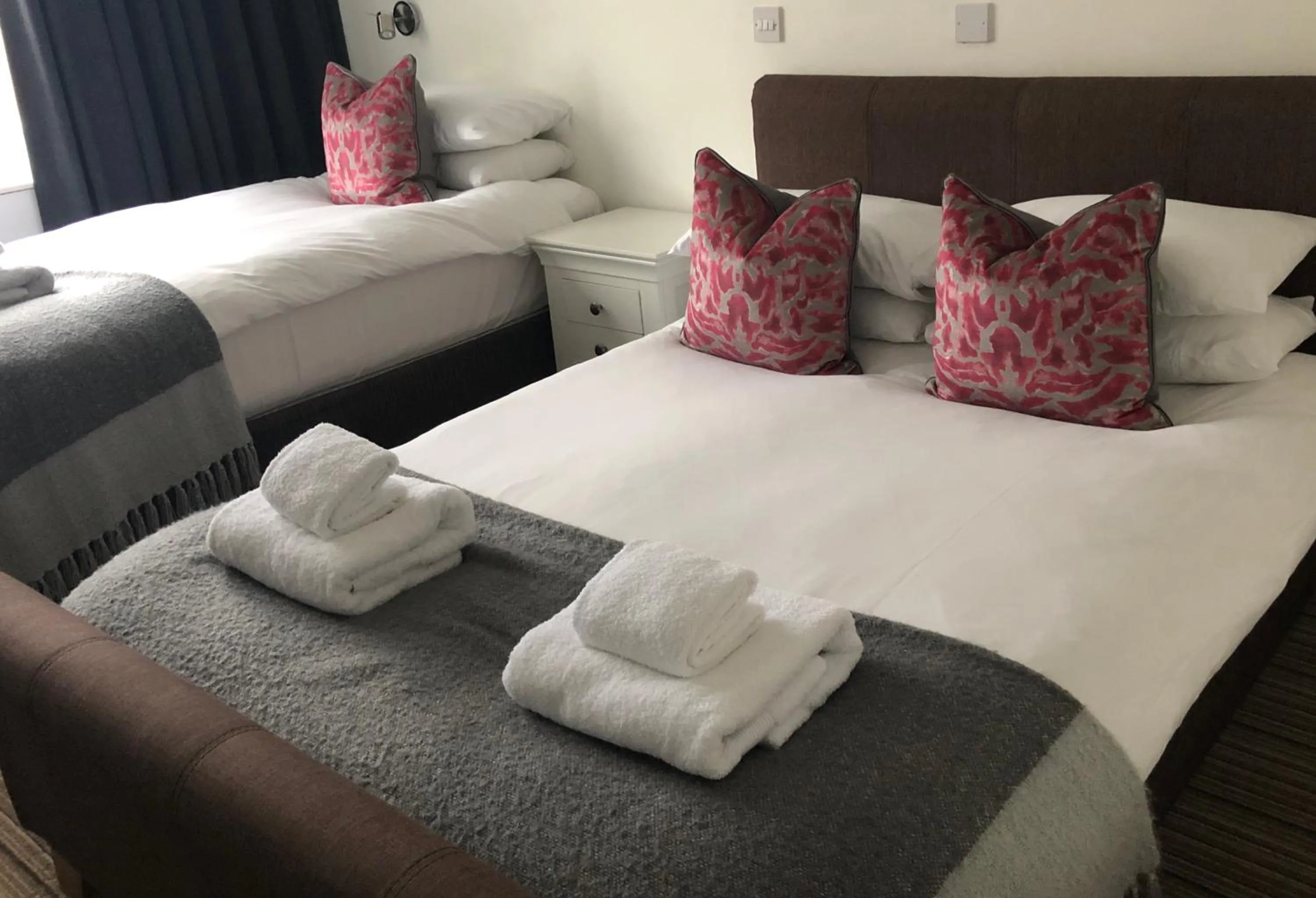 Bed in Hotel Wroxham