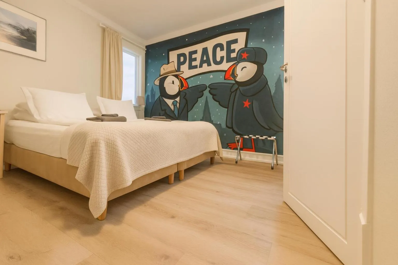 Photo of the whole room, Bed in The Stykkishólmur Inn by Ourhotels