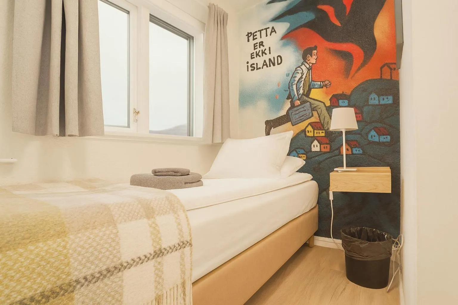 Bed in The Stykkishólmur Inn by Ourhotels