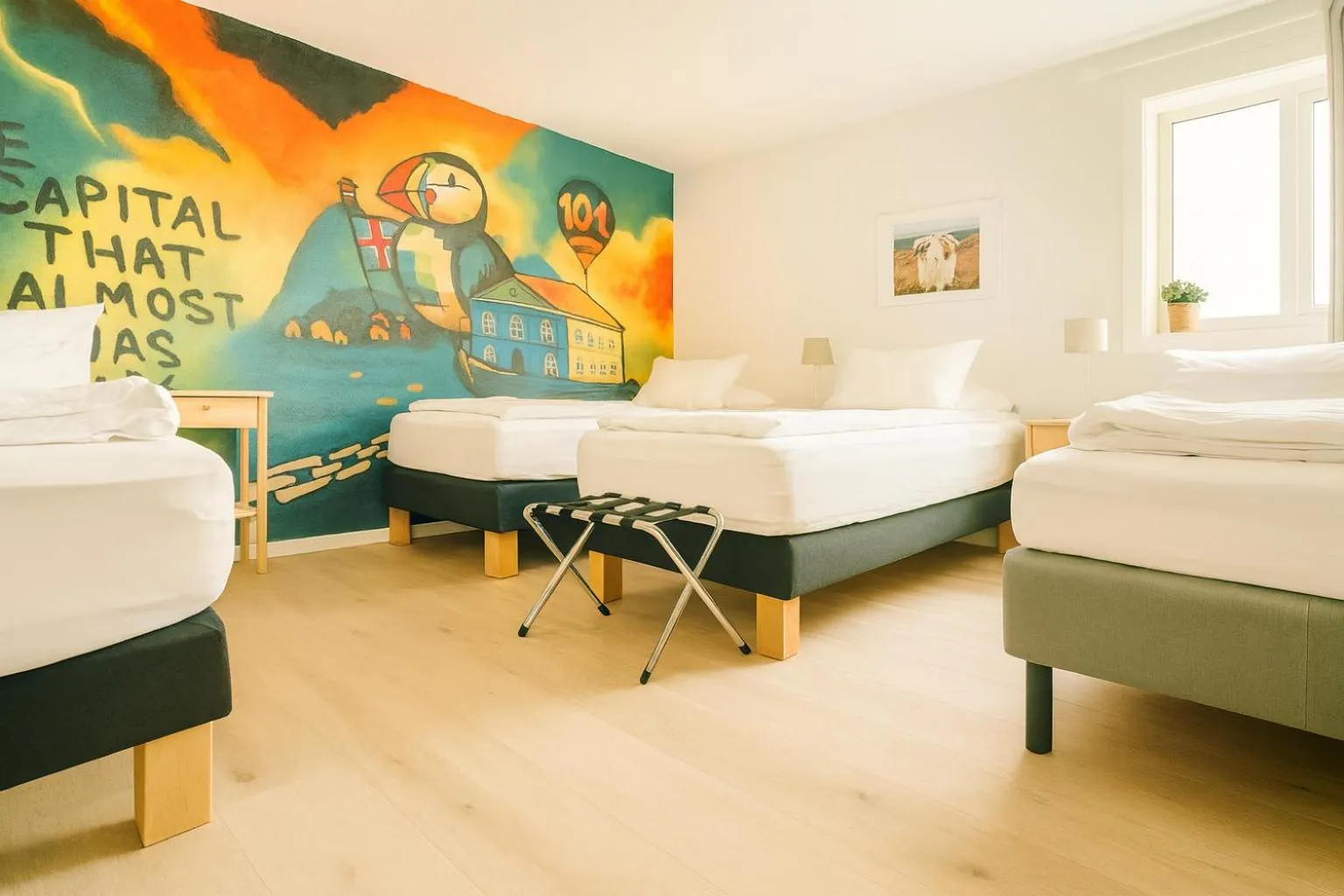 Photo of the whole room, Bed in The Stykkishólmur Inn by Ourhotels