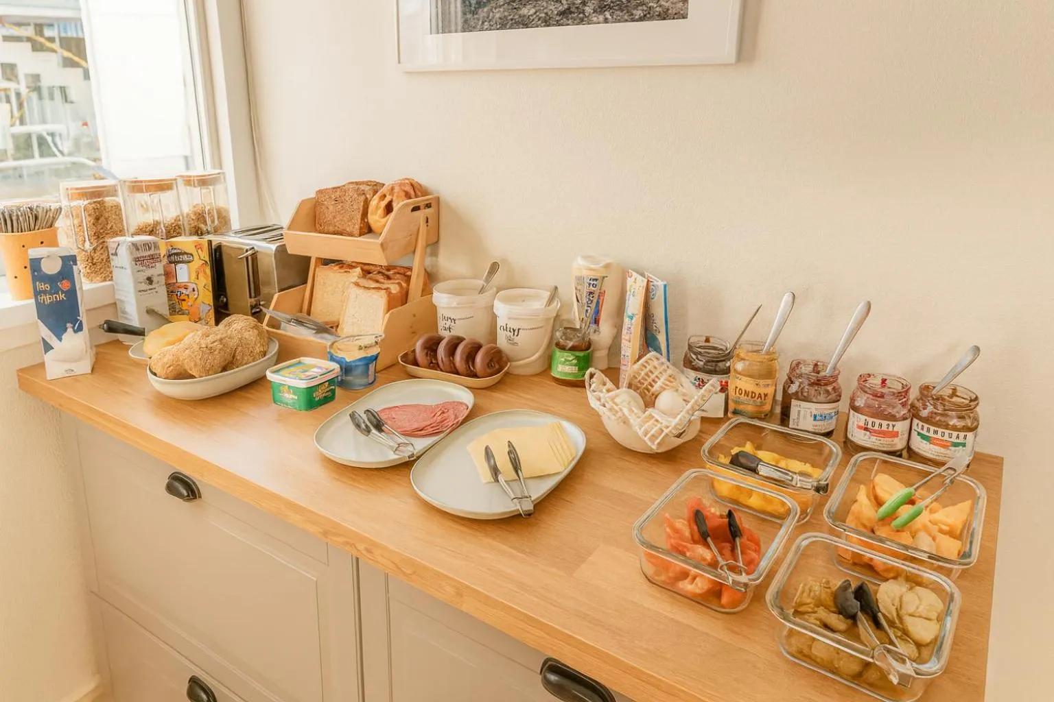 Continental breakfast in The Stykkishólmur Inn by Ourhotels