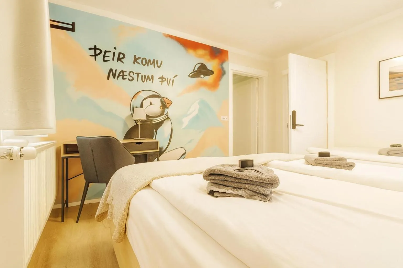 Photo of the whole room, Bed in The Stykkishólmur Inn by Ourhotels