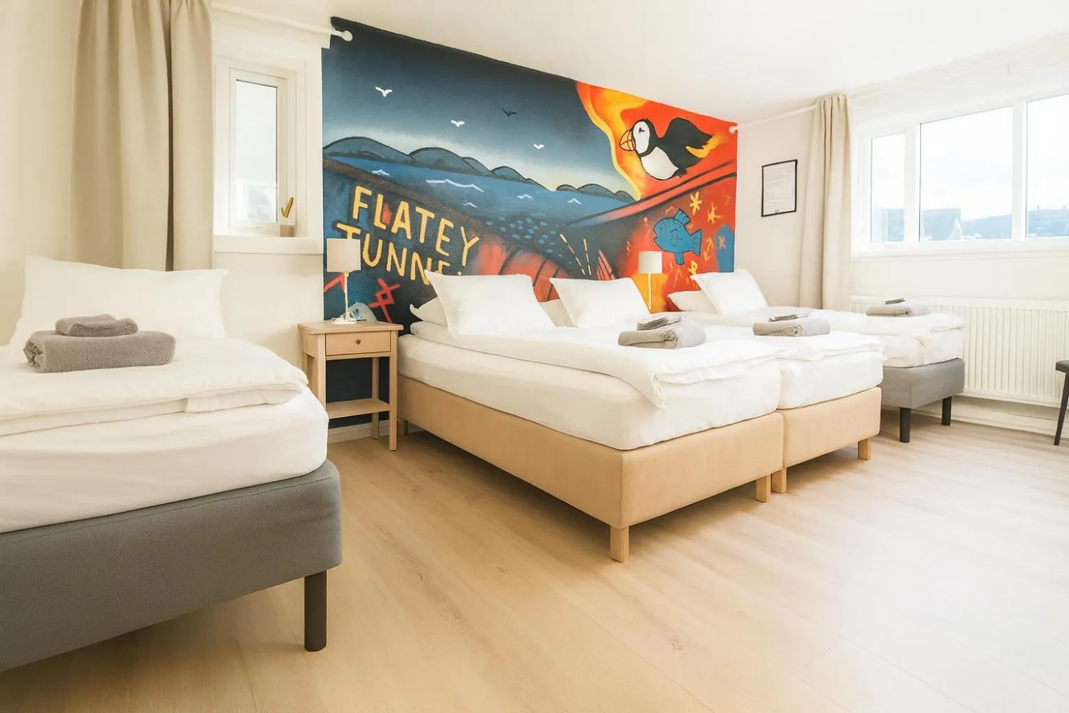 Photo of the whole room, Bed in The Stykkishólmur Inn by Ourhotels