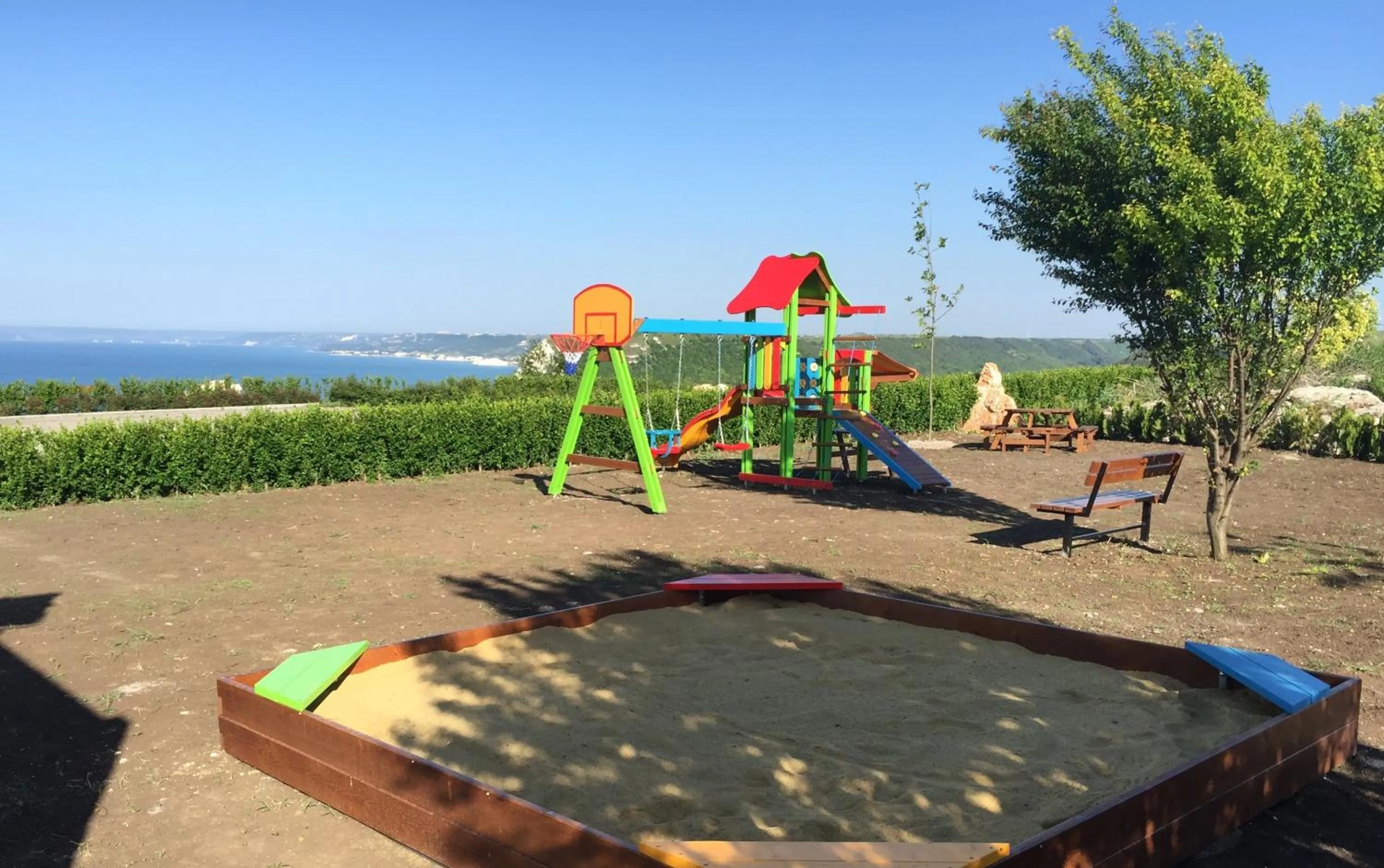 Children play ground in Calithea Complex