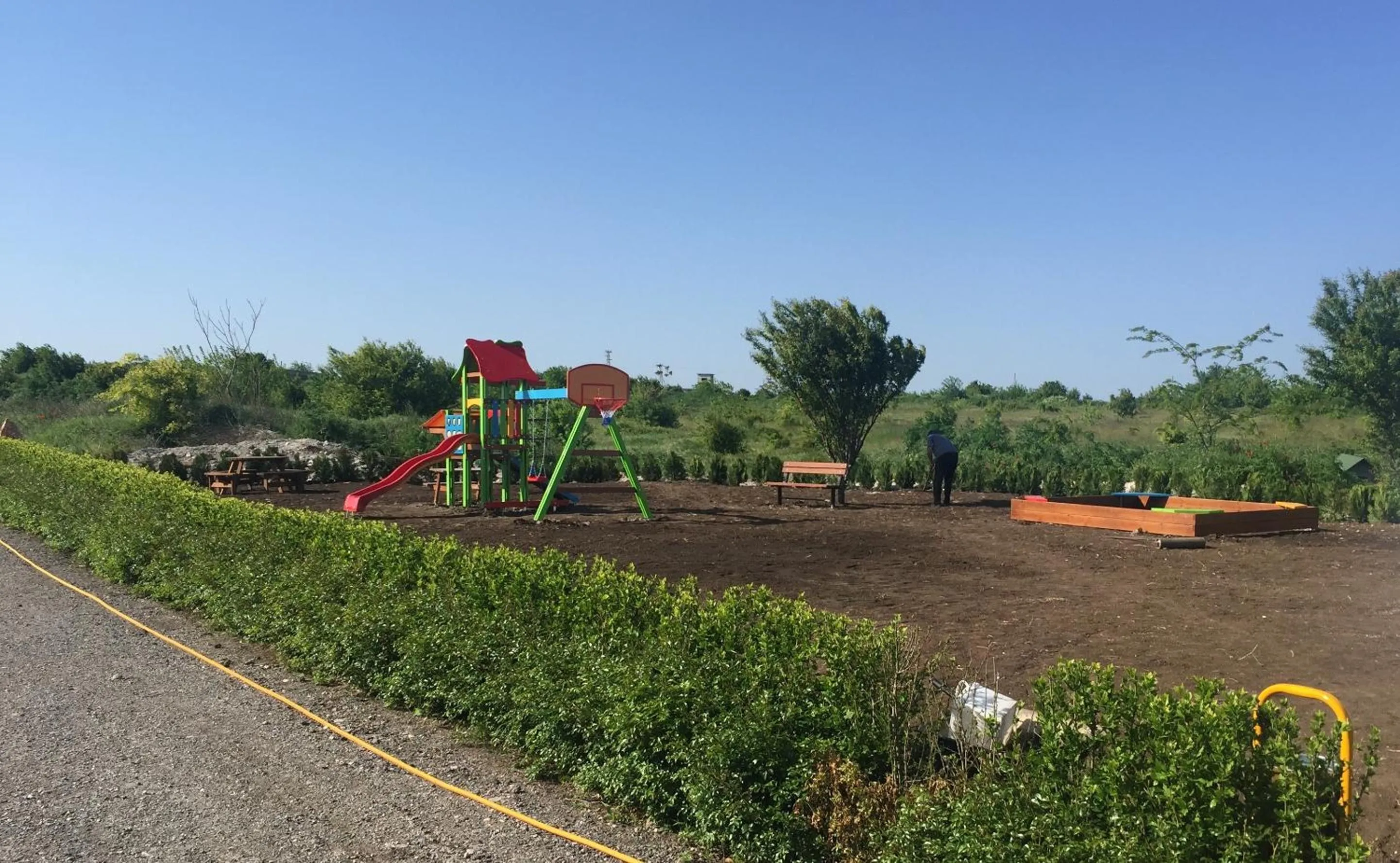 Children play ground in Calithea Complex