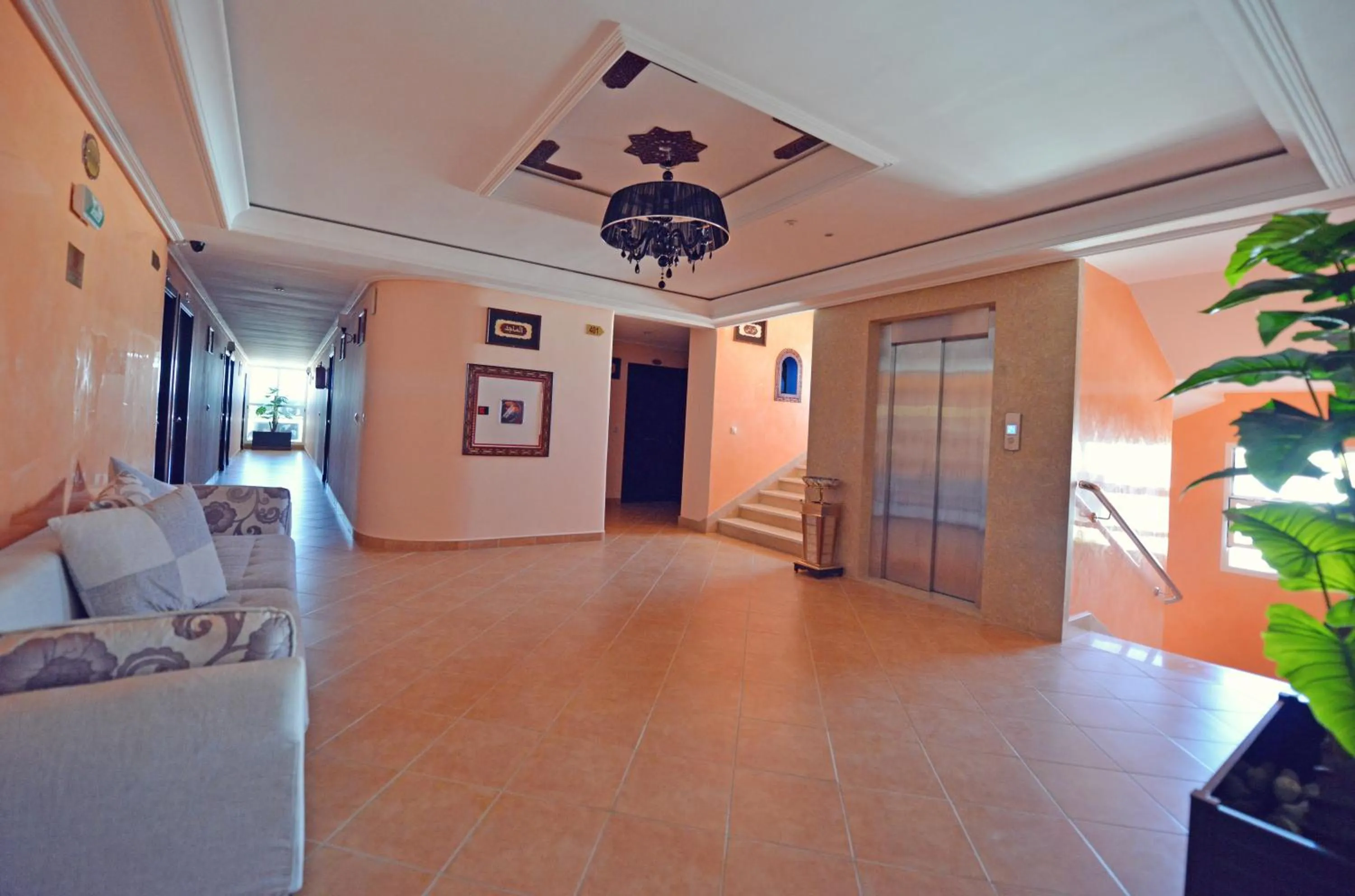 Area and facilities in Hôtel Suite Martil