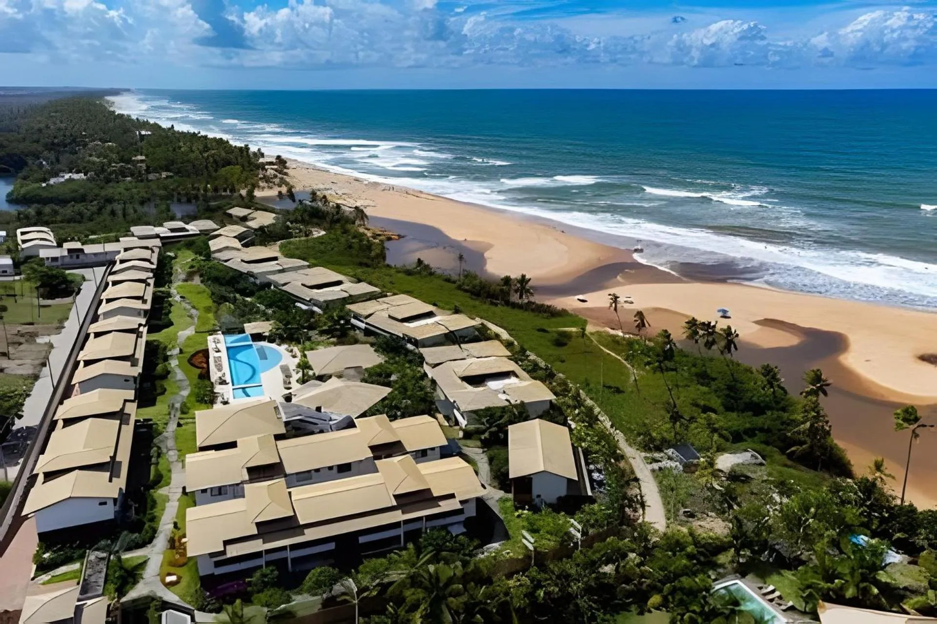 Pé na areia - Reserva Ecológica - Tranquilidade