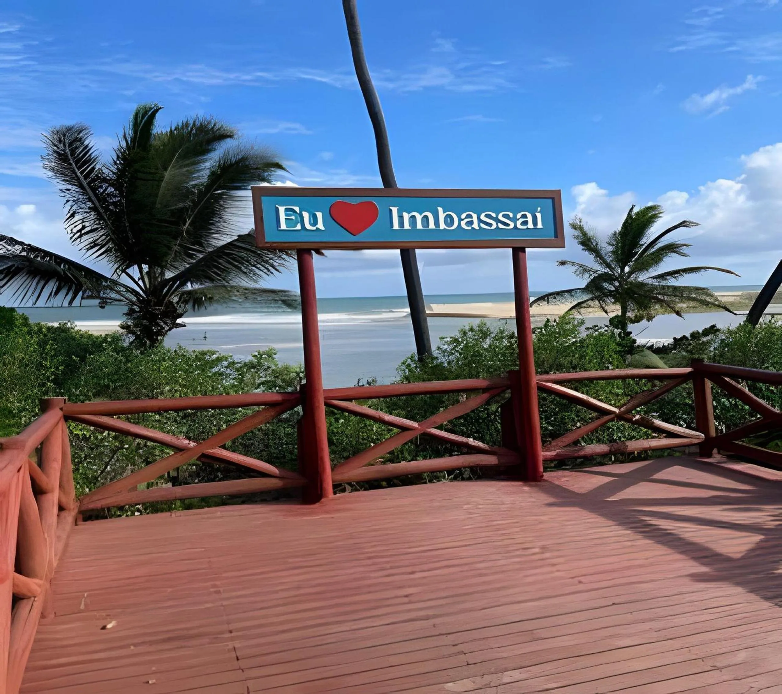 Pé na areia - Reserva Ecológica - Tranquilidade