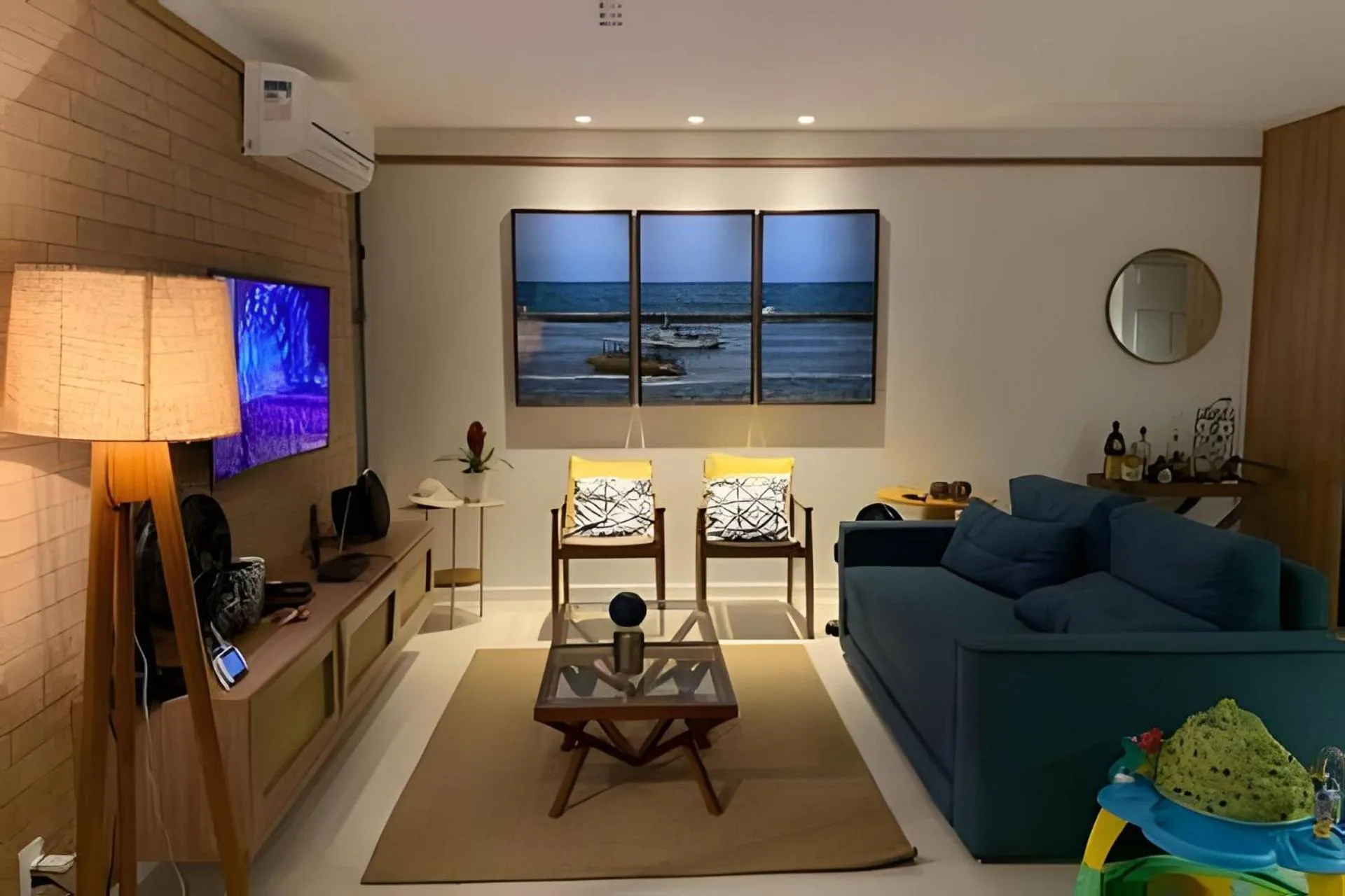 Pé na areia - Reserva Ecológica - Tranquilidade