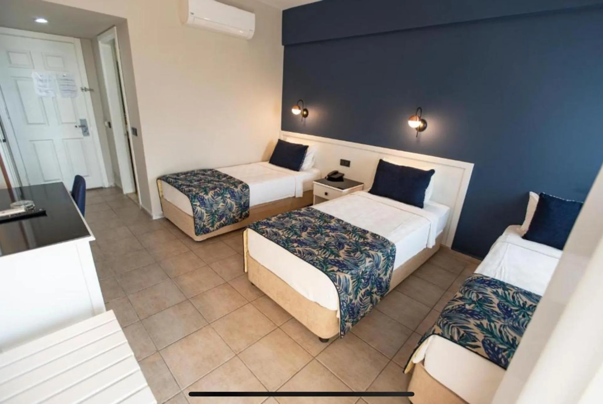 Bed in MIR'AMOR GARDEN Resort Hotel-ALL INCLUSIVE