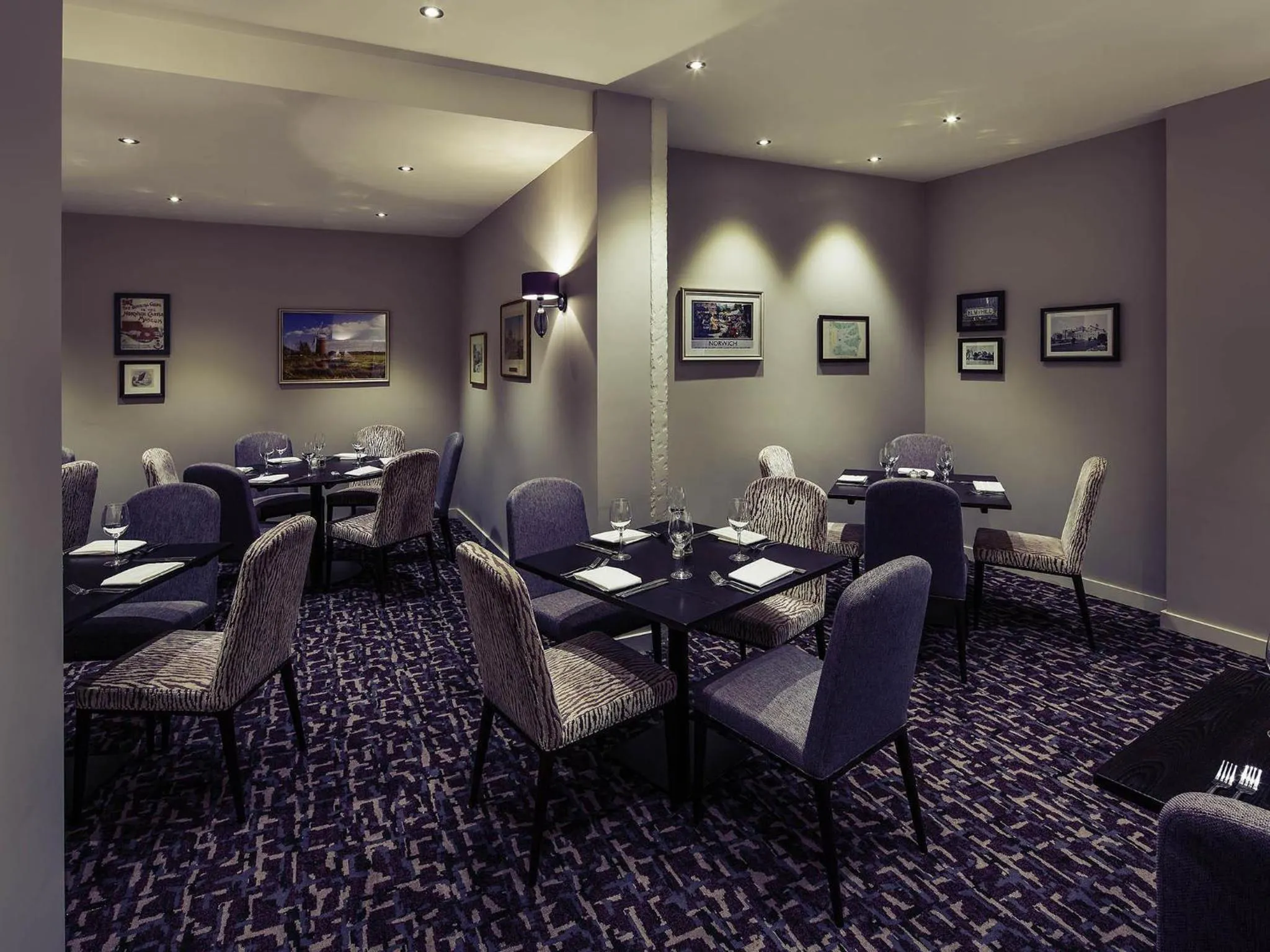 Restaurant/places to eat in Mercure Norwich Hotel