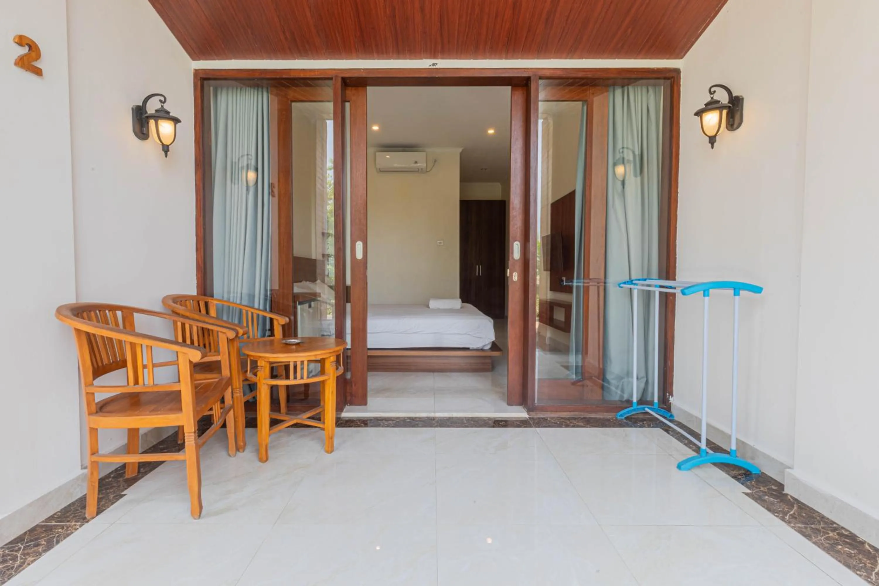 Bed in Sedana Cottage