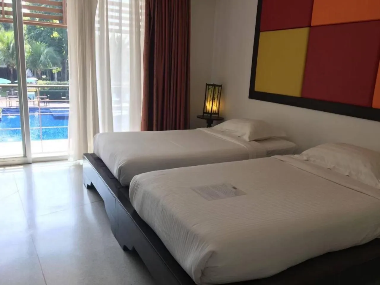 Bed in VANA Wellness Resort