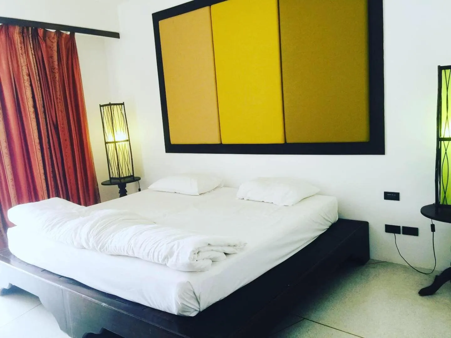 Bed in VANA Wellness Resort