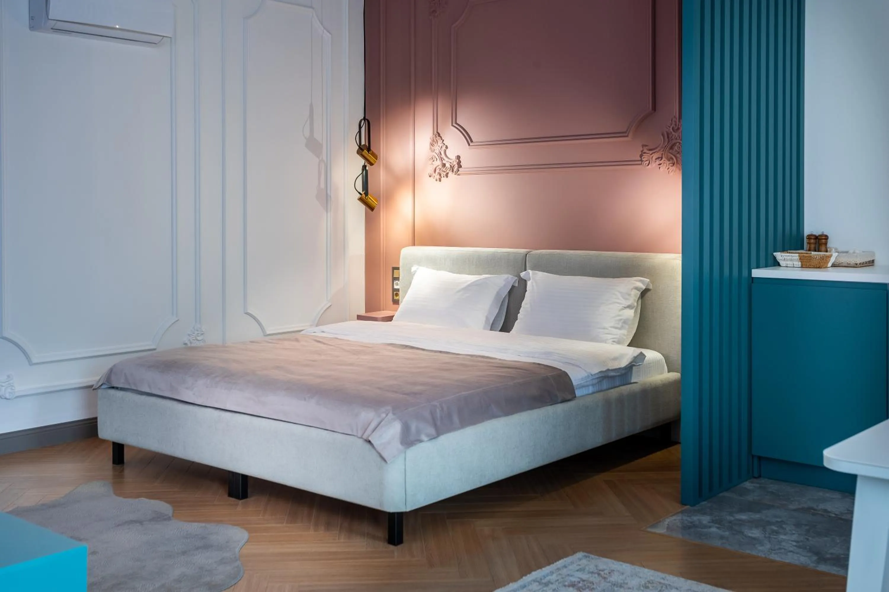 Bed in Apart Hotel Colibri