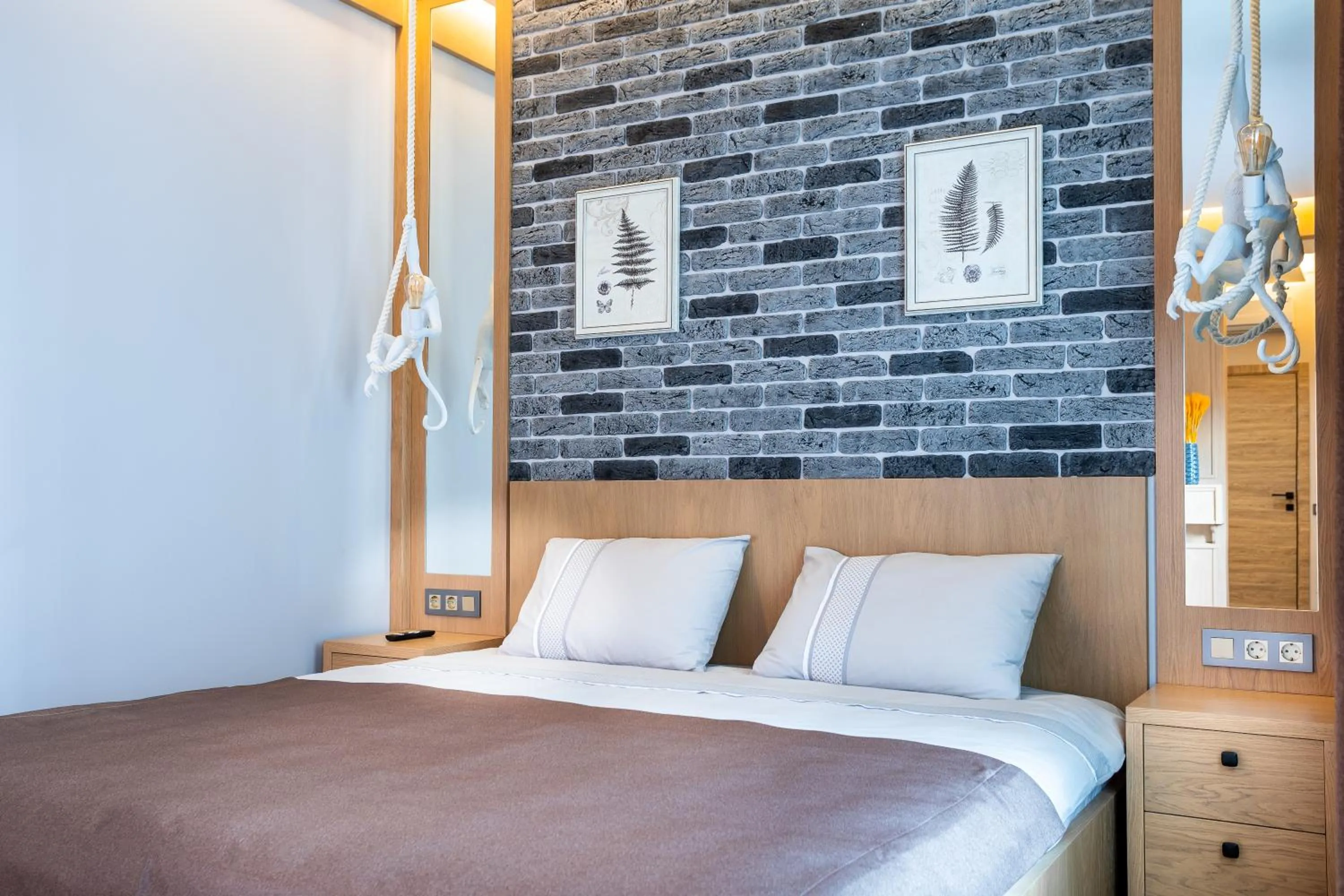 Bed in Apart Hotel Colibri