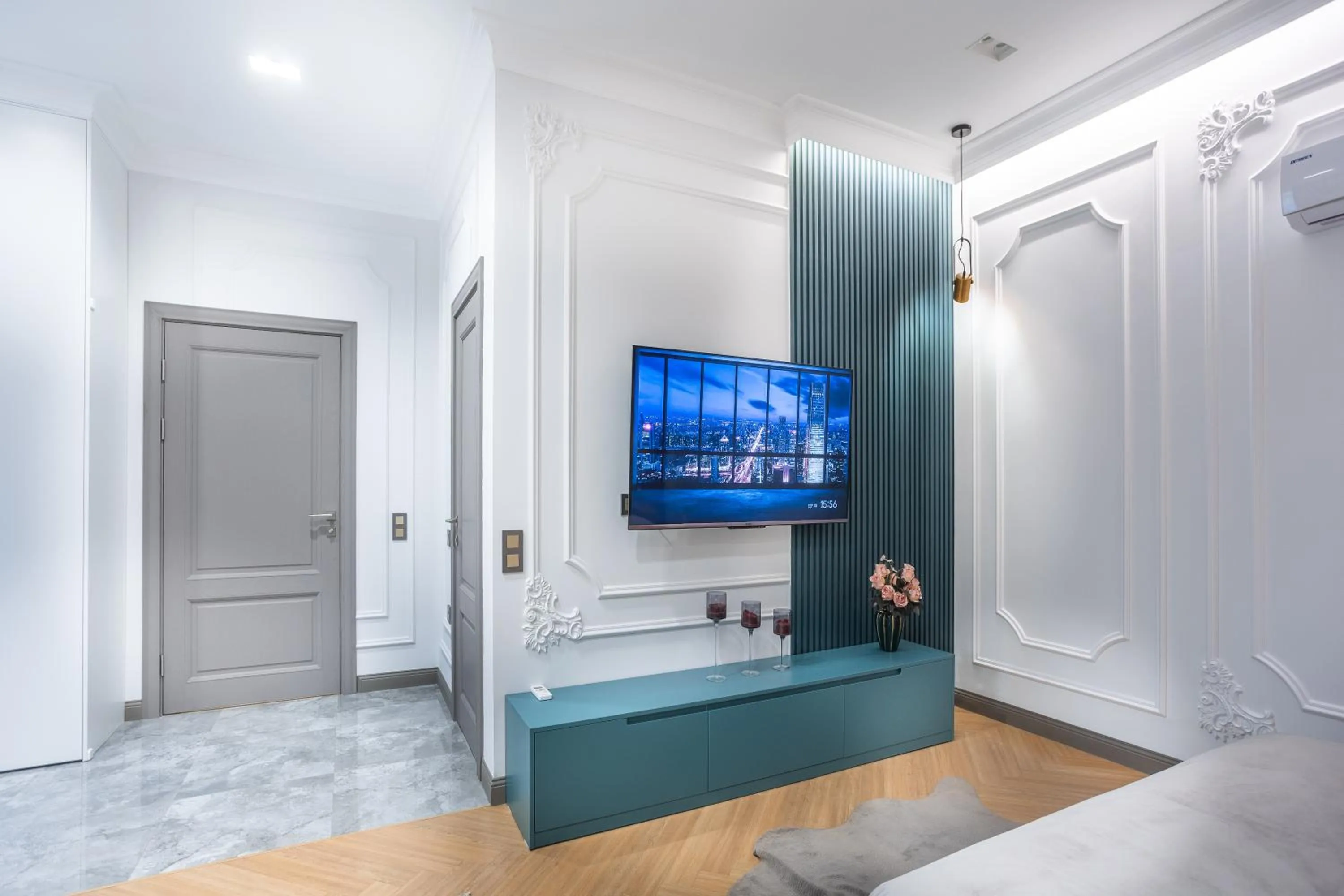 Bed in Apart Hotel Colibri