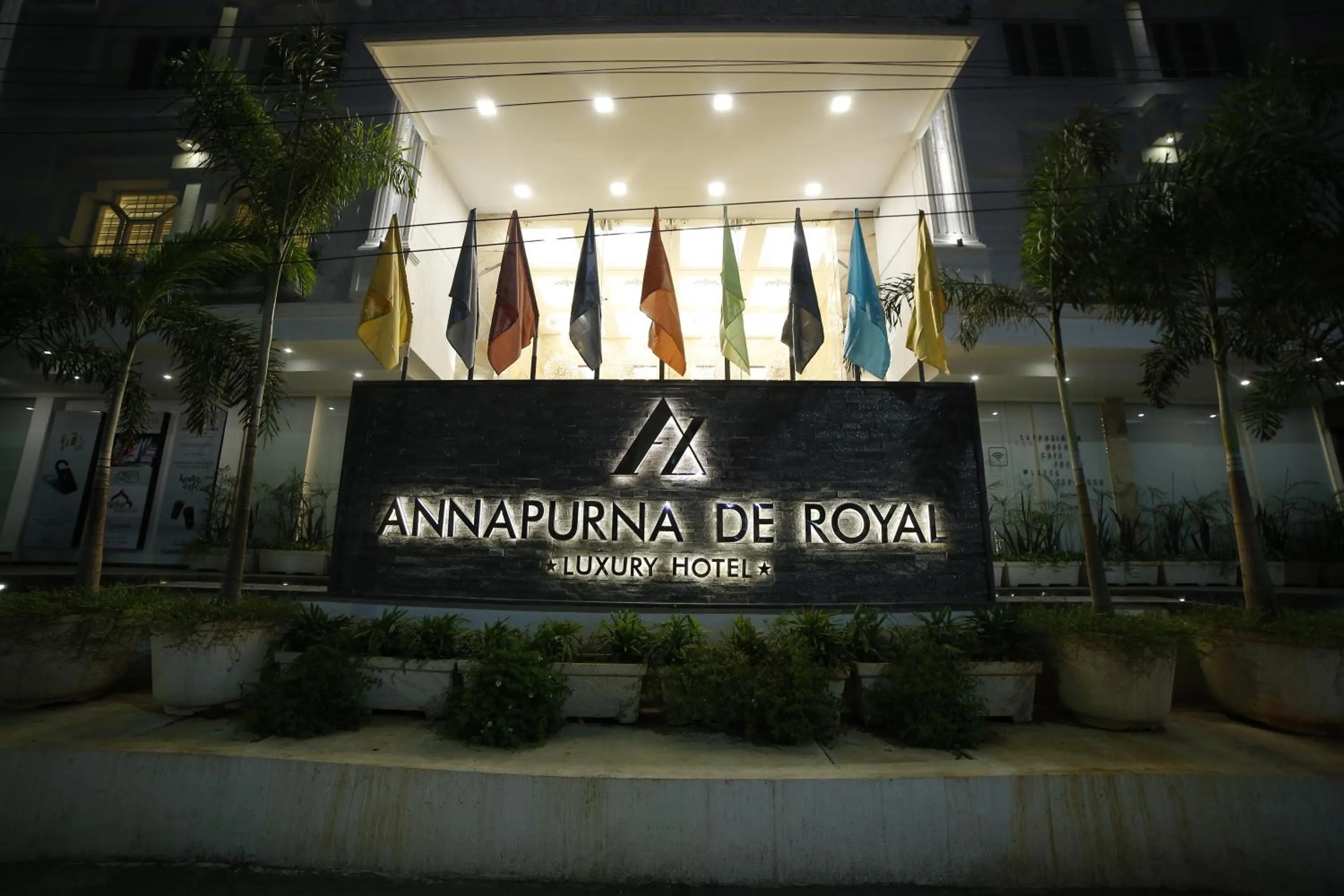 Property logo or sign in Hotel Annapurna De Royal