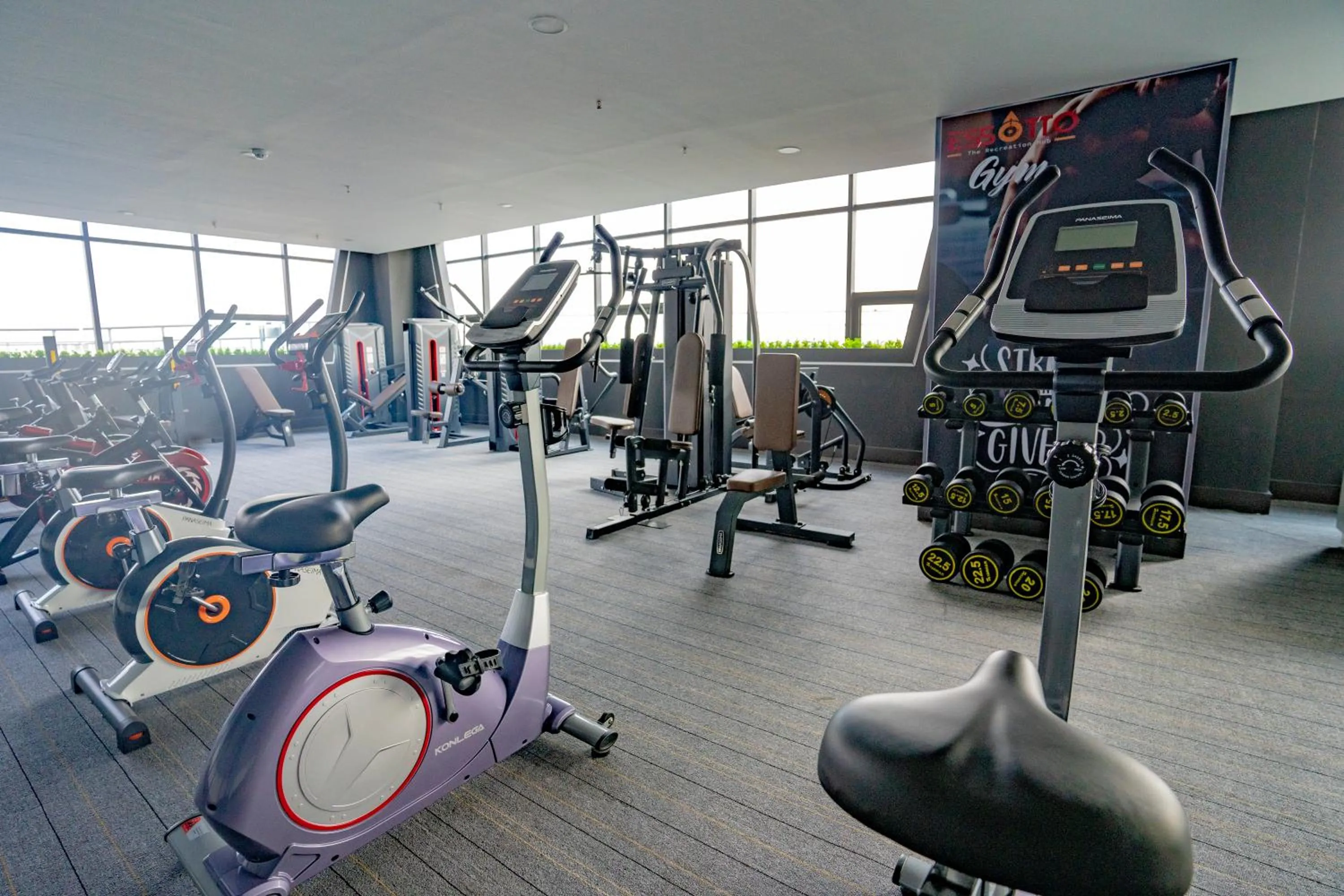 Fitness centre/facilities in Essotto Recreation Hub