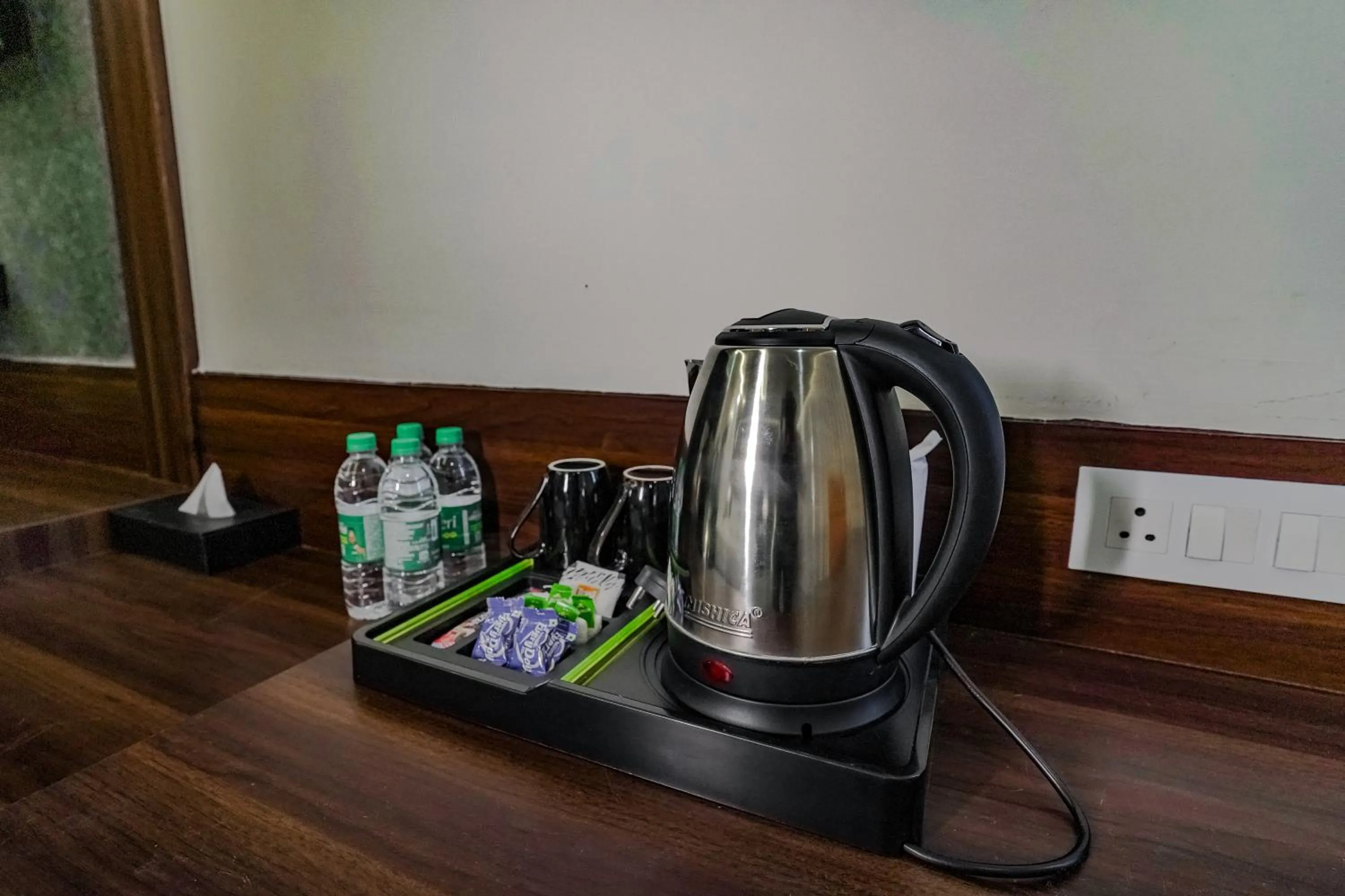 Coffee/tea facilities in Essotto Recreation Hub