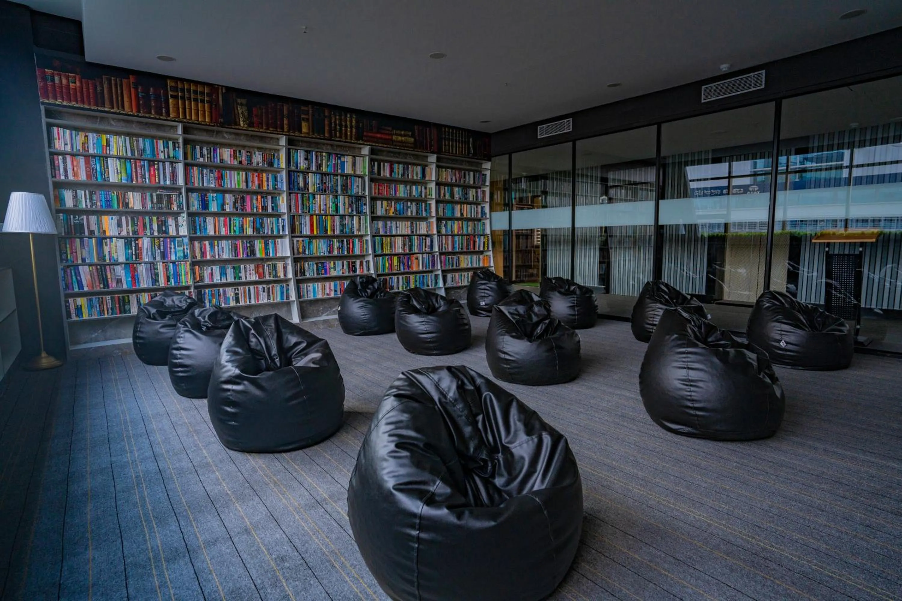 Library in Essotto Recreation Hub