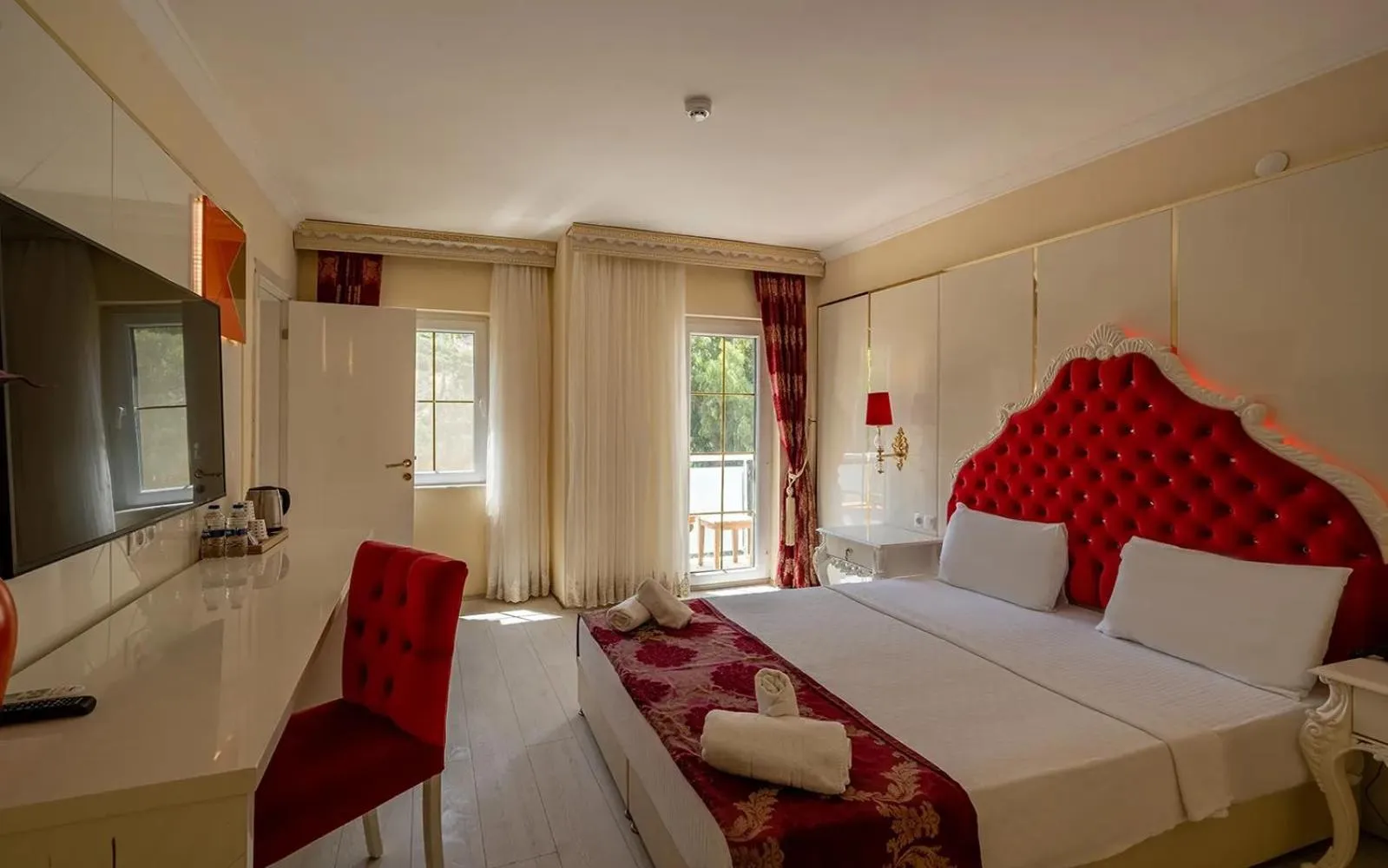 Photo of the whole room, Bed in Golden Beach Resort & Spa