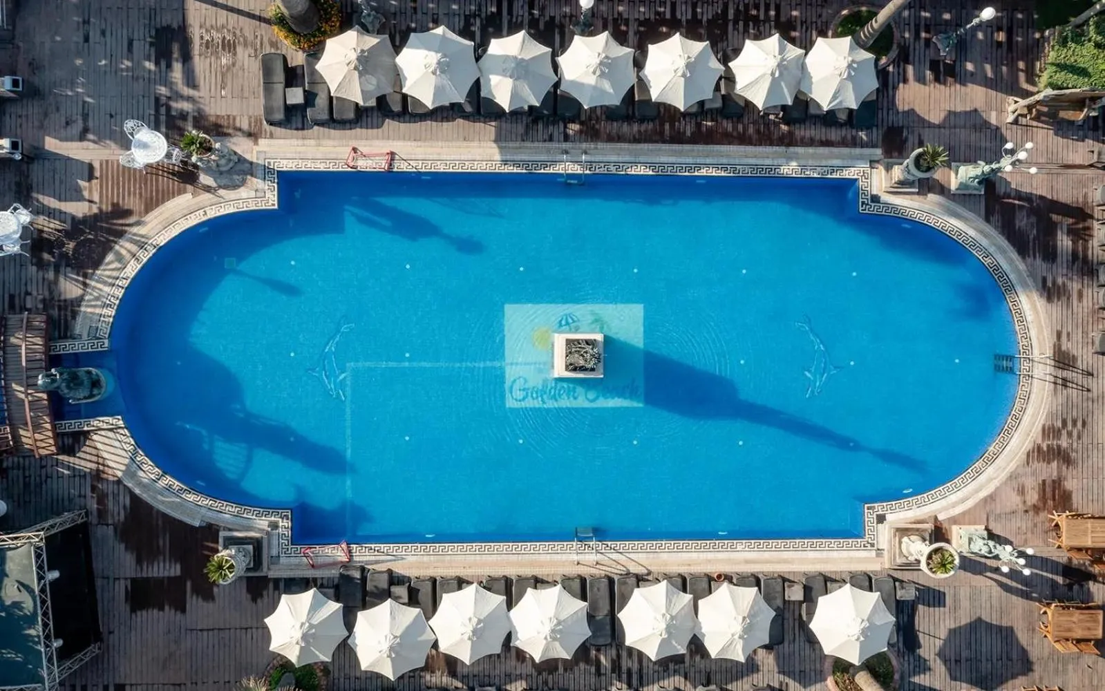 Pool view in Golden Beach Resort & Spa