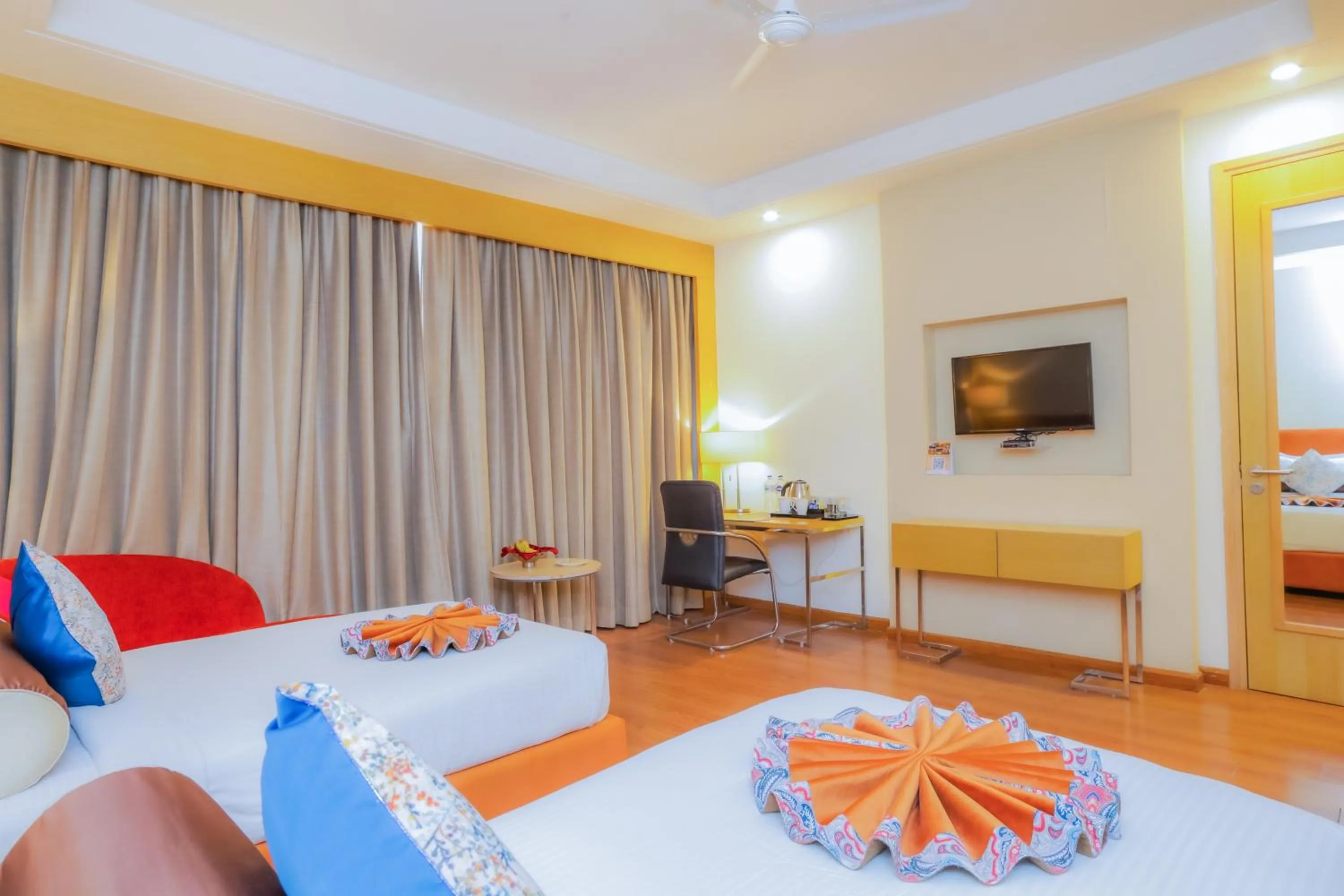 Photo of the whole room, Bed in The Conway