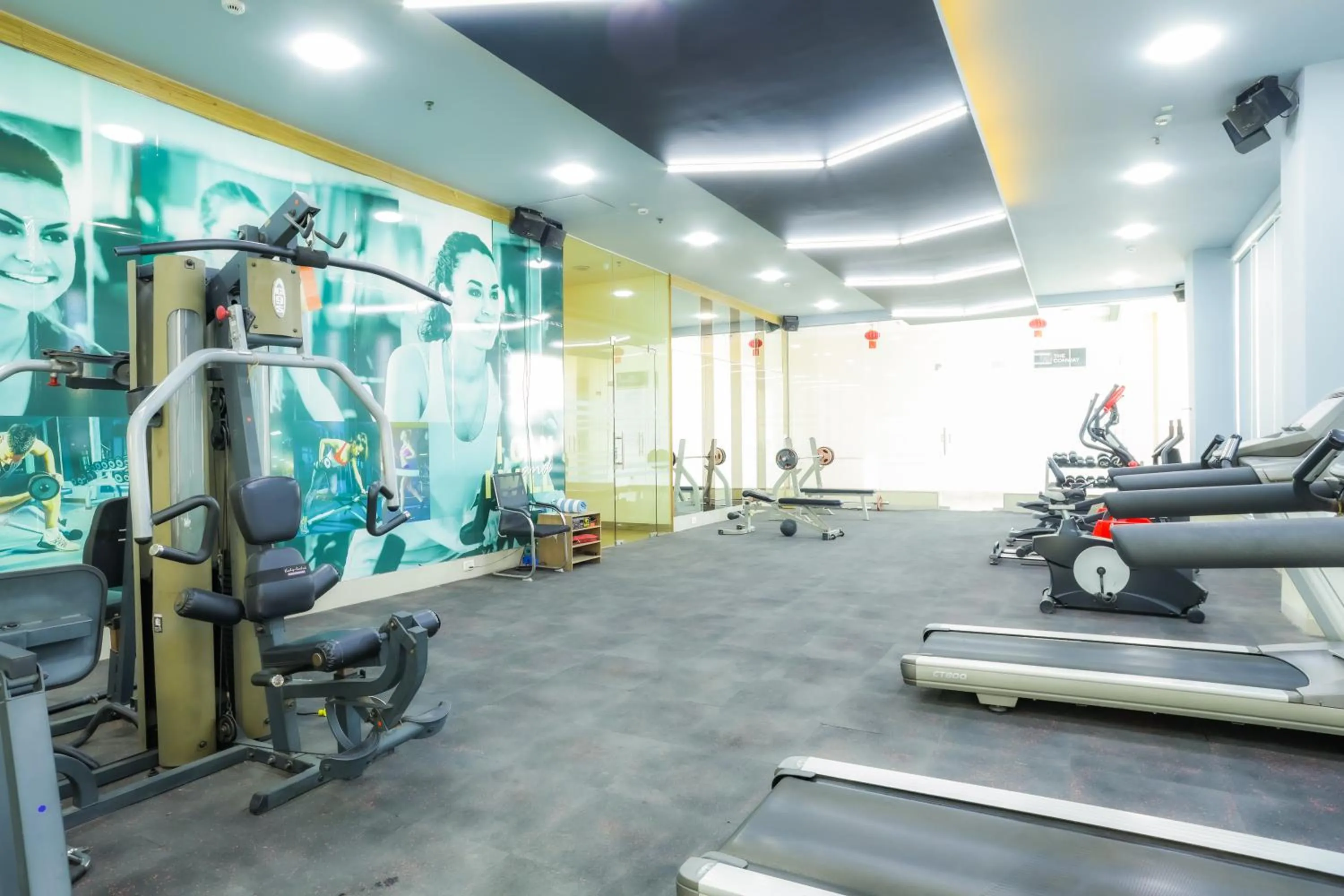 Fitness centre/facilities in The Conway
