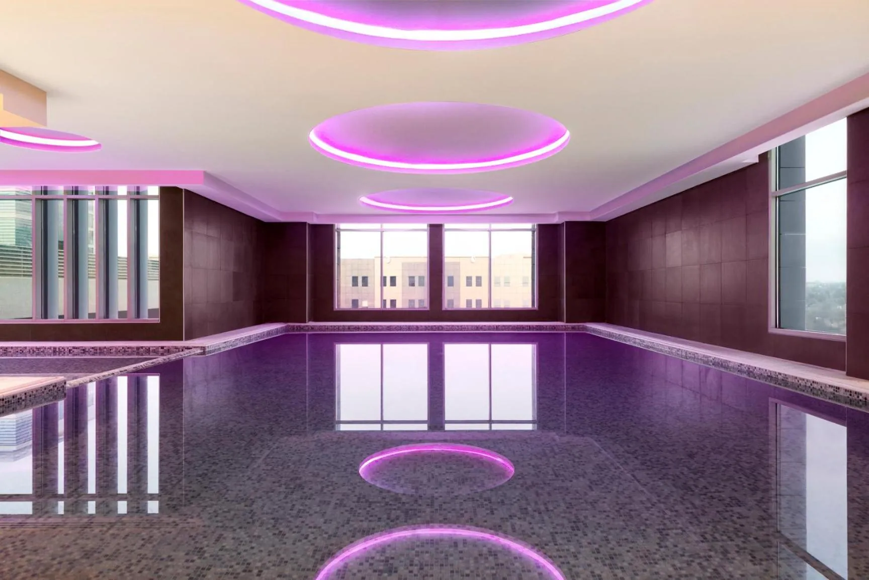 Swimming pool in Radisson Hotel & Residence Riyadh Olaya