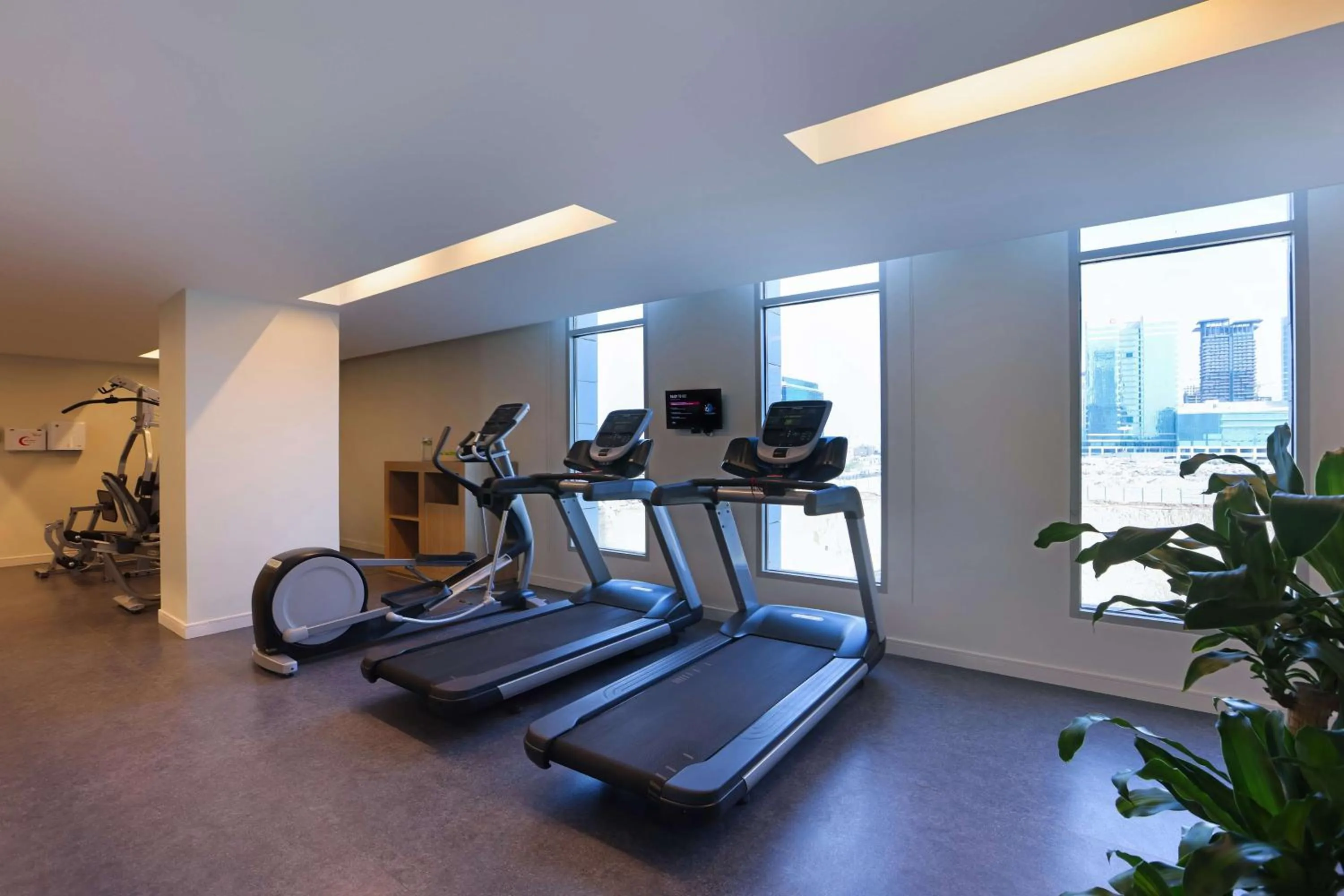 Fitness centre/facilities in Radisson Hotel & Residence Riyadh Olaya