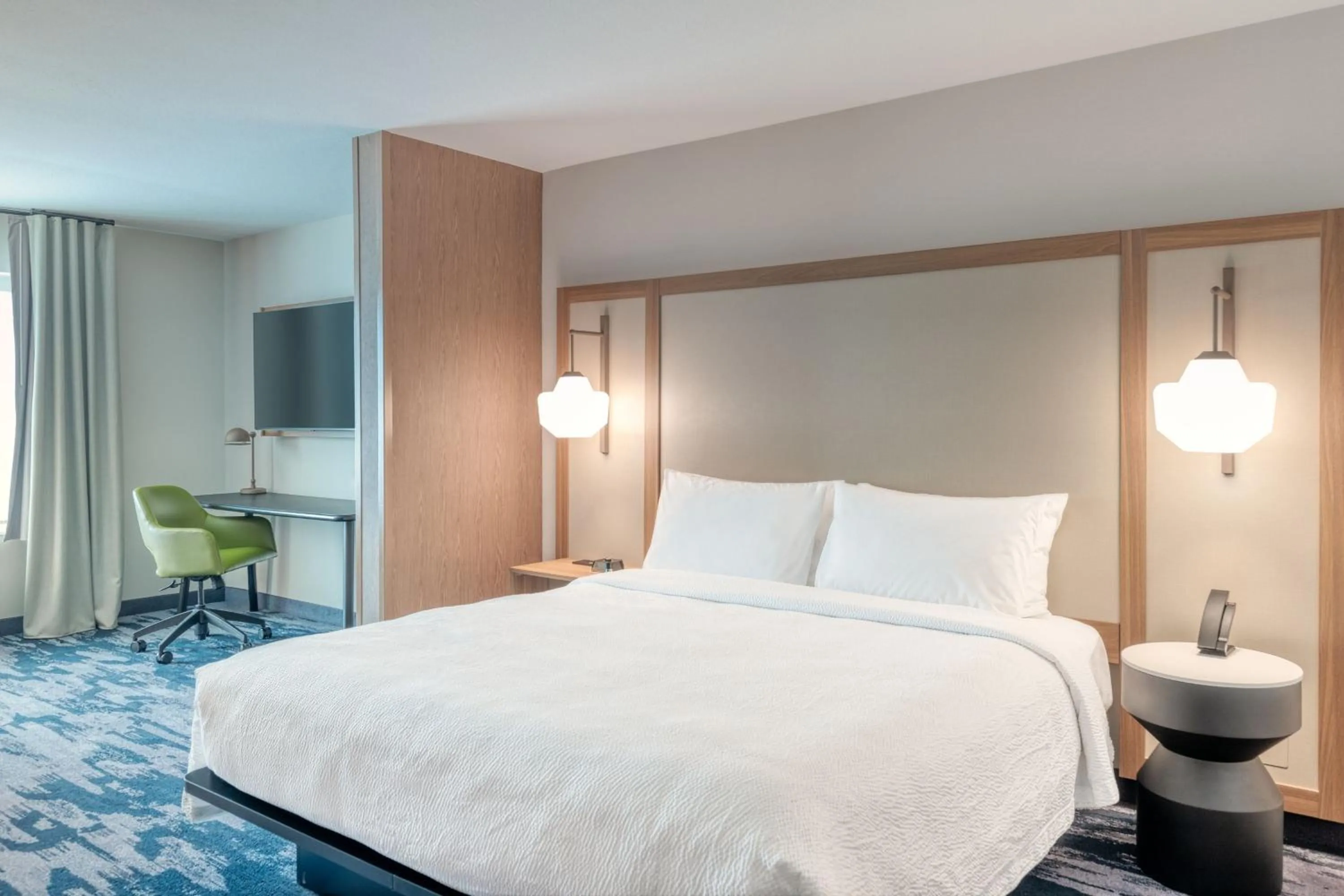 Photo of the whole room, Bed in Fairfield by Marriott Inn & Suites Whitestown Indianapolis NW