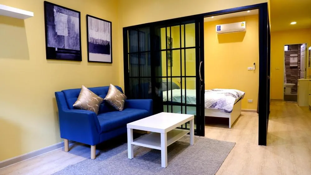 Living room in BEB Silom Condolette