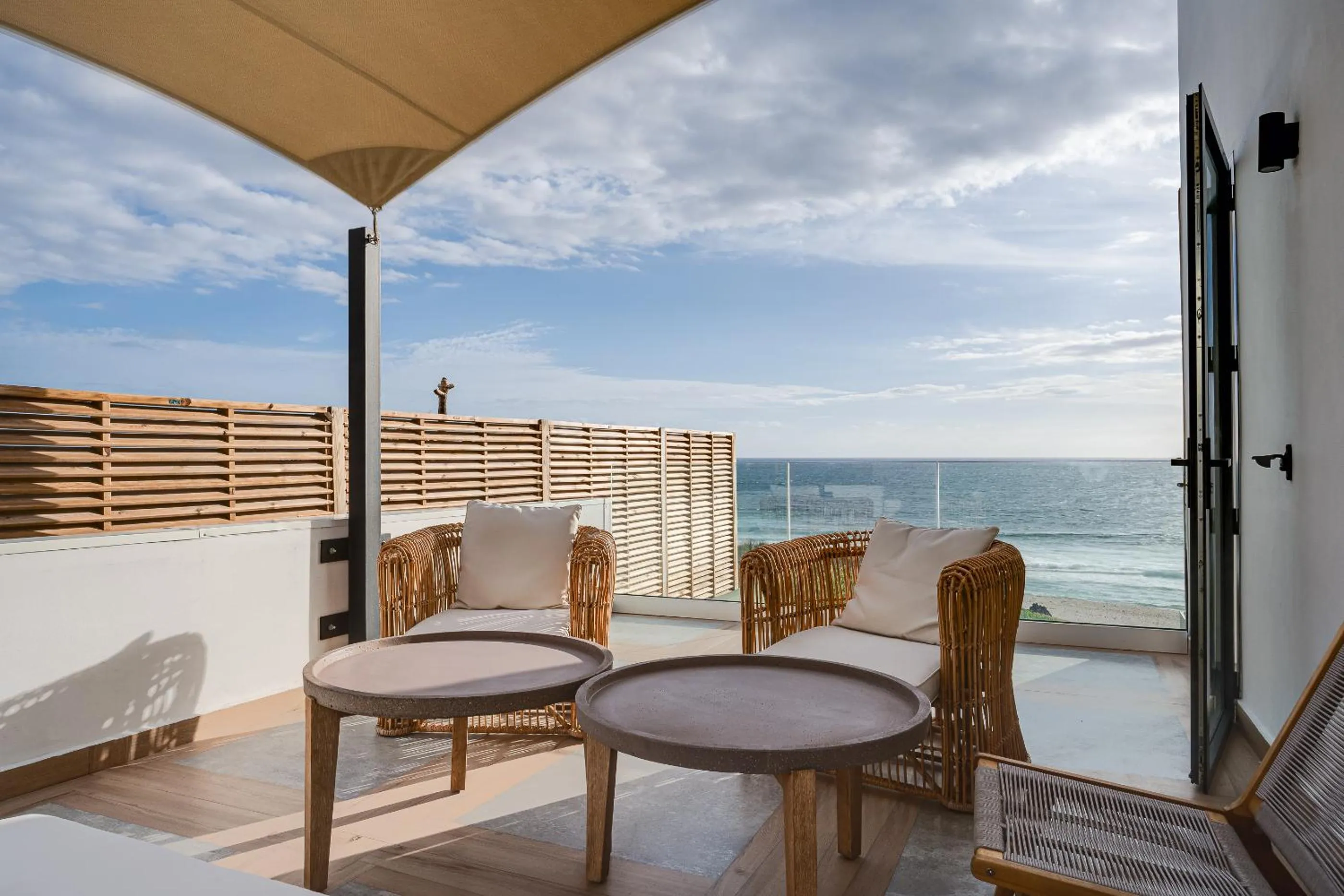 Patio in Le Moma by the ocean