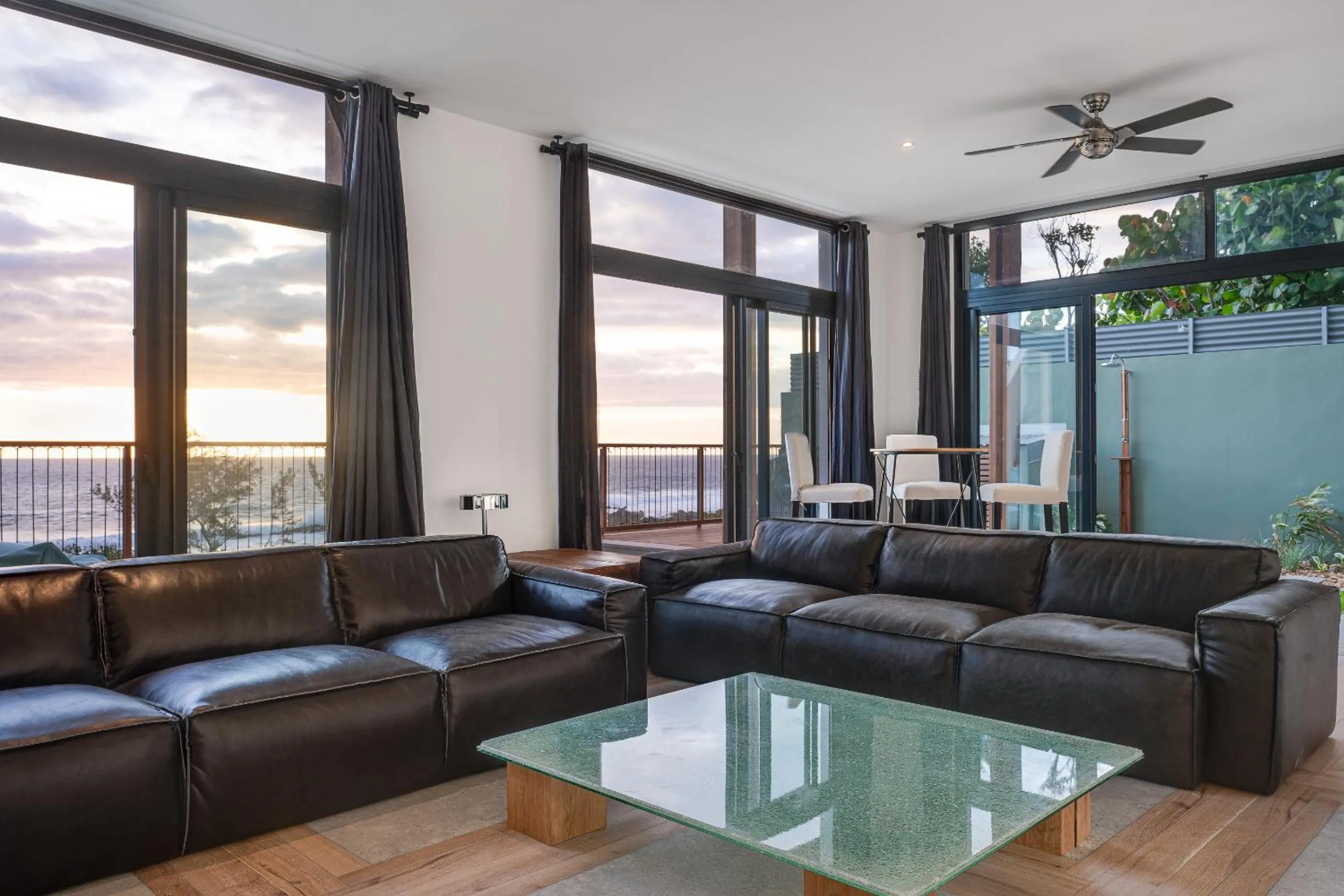 Living room in Le Moma by the ocean