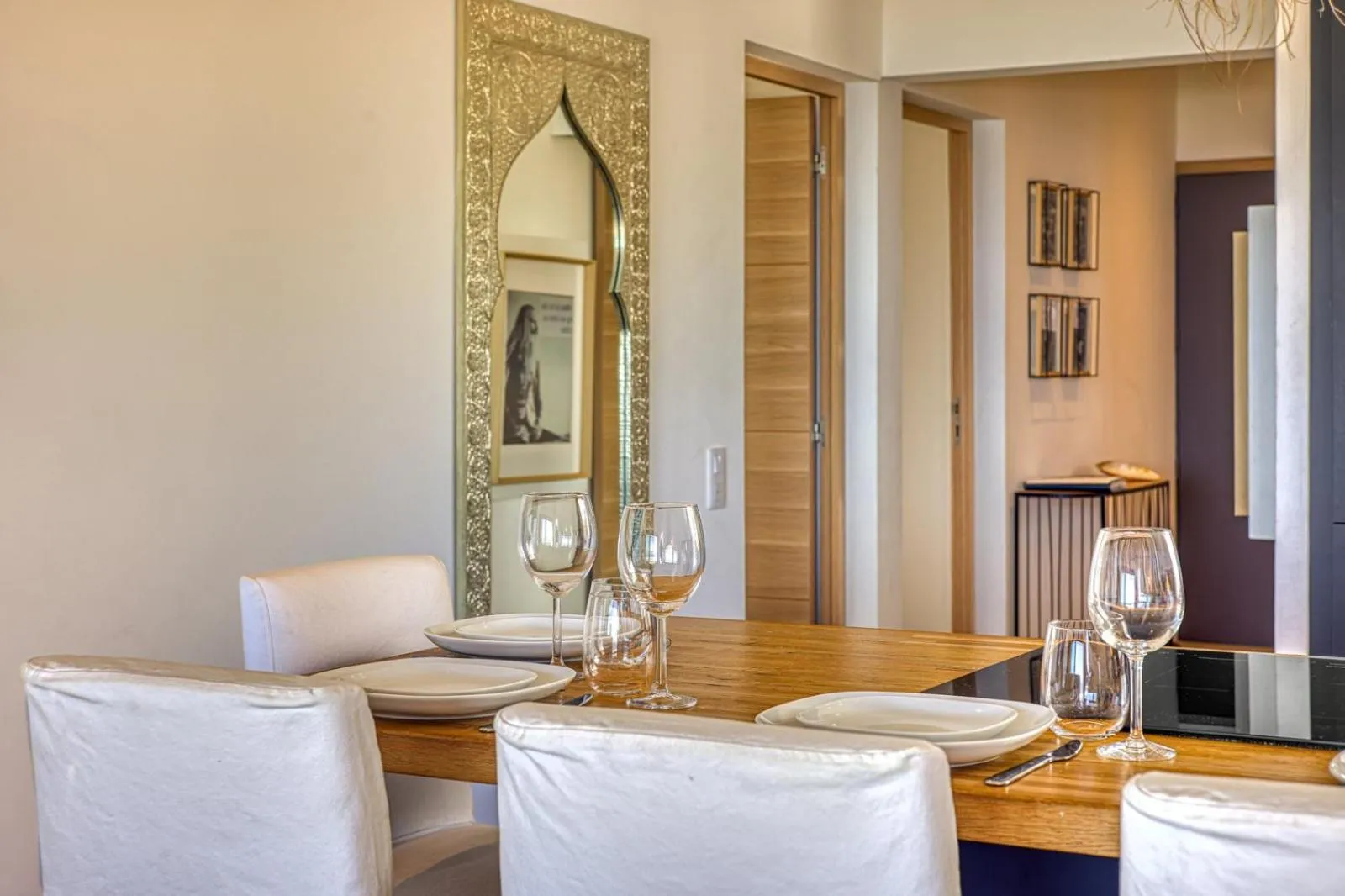 Decorative detail in Le Moma by the ocean