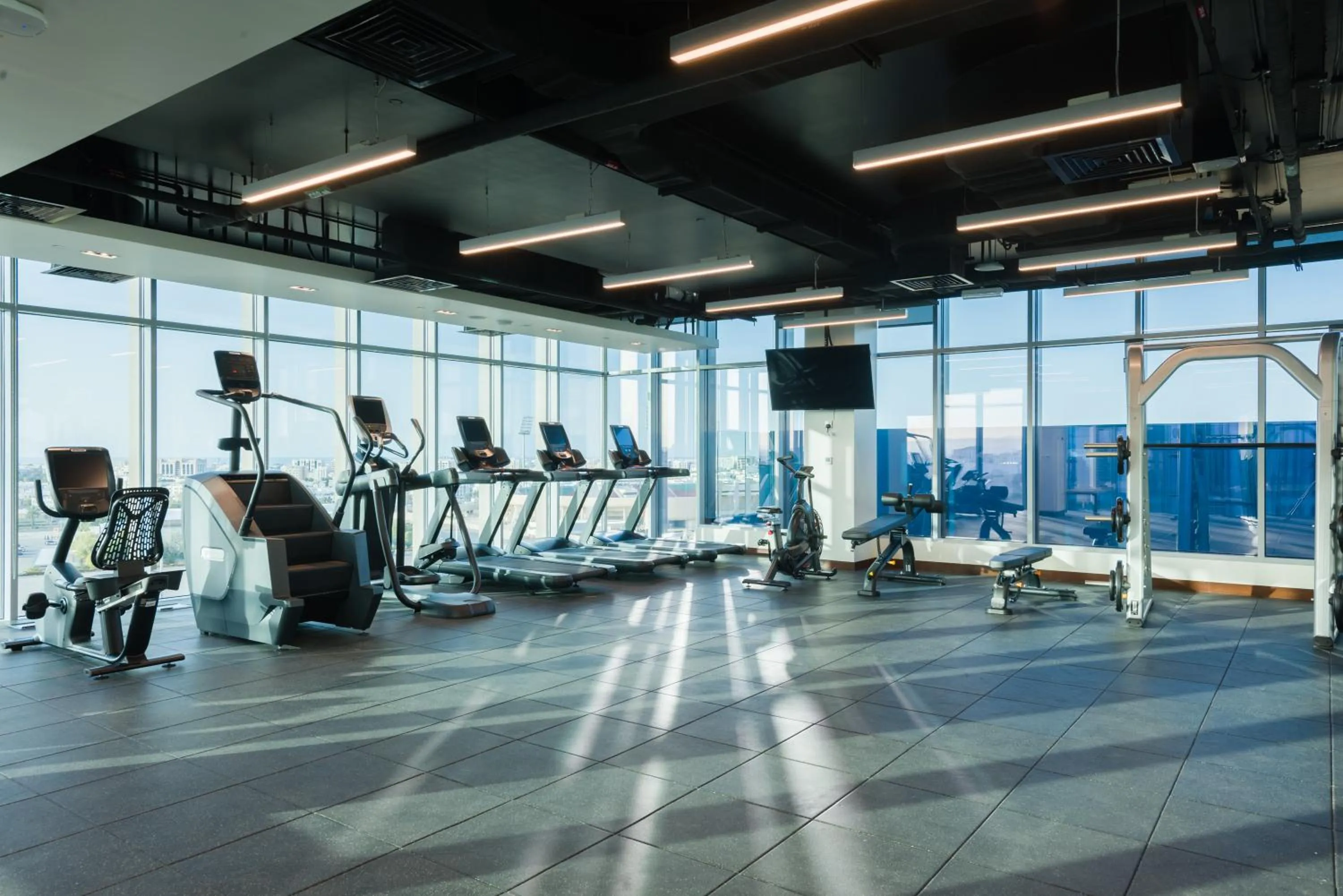 Fitness centre/facilities in IntercityHotel Bawshar Muscat