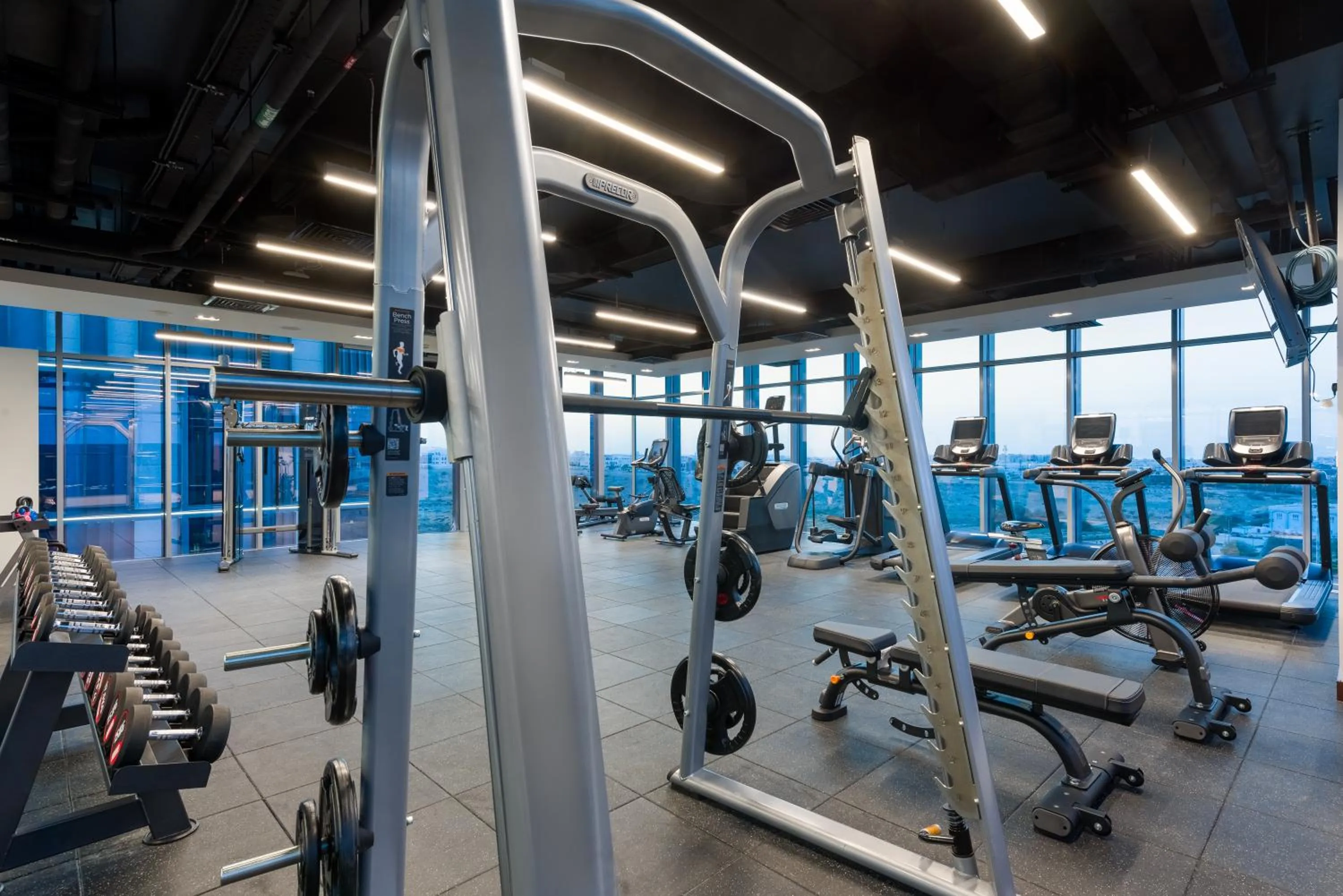 Fitness centre/facilities in IntercityHotel Bawshar Muscat