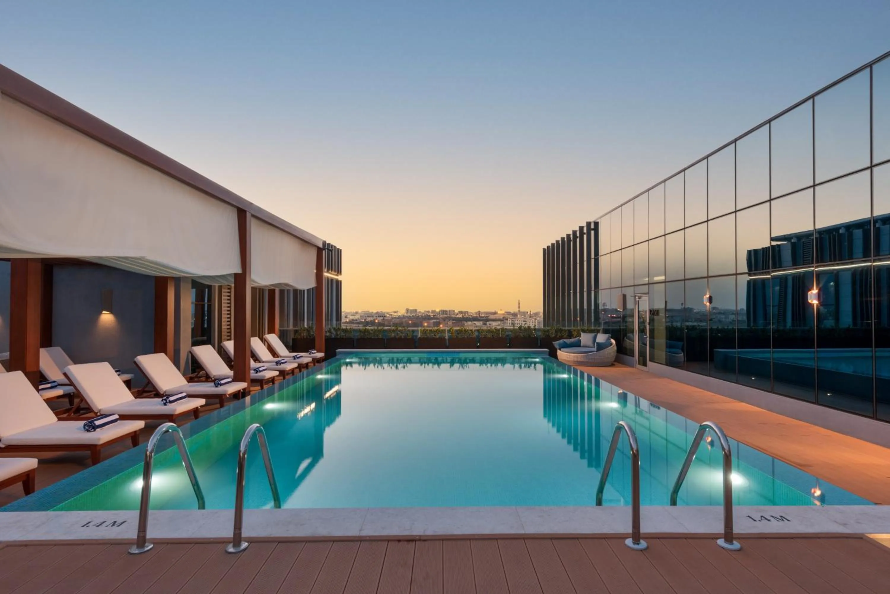 Swimming pool in IntercityHotel Bawshar Muscat