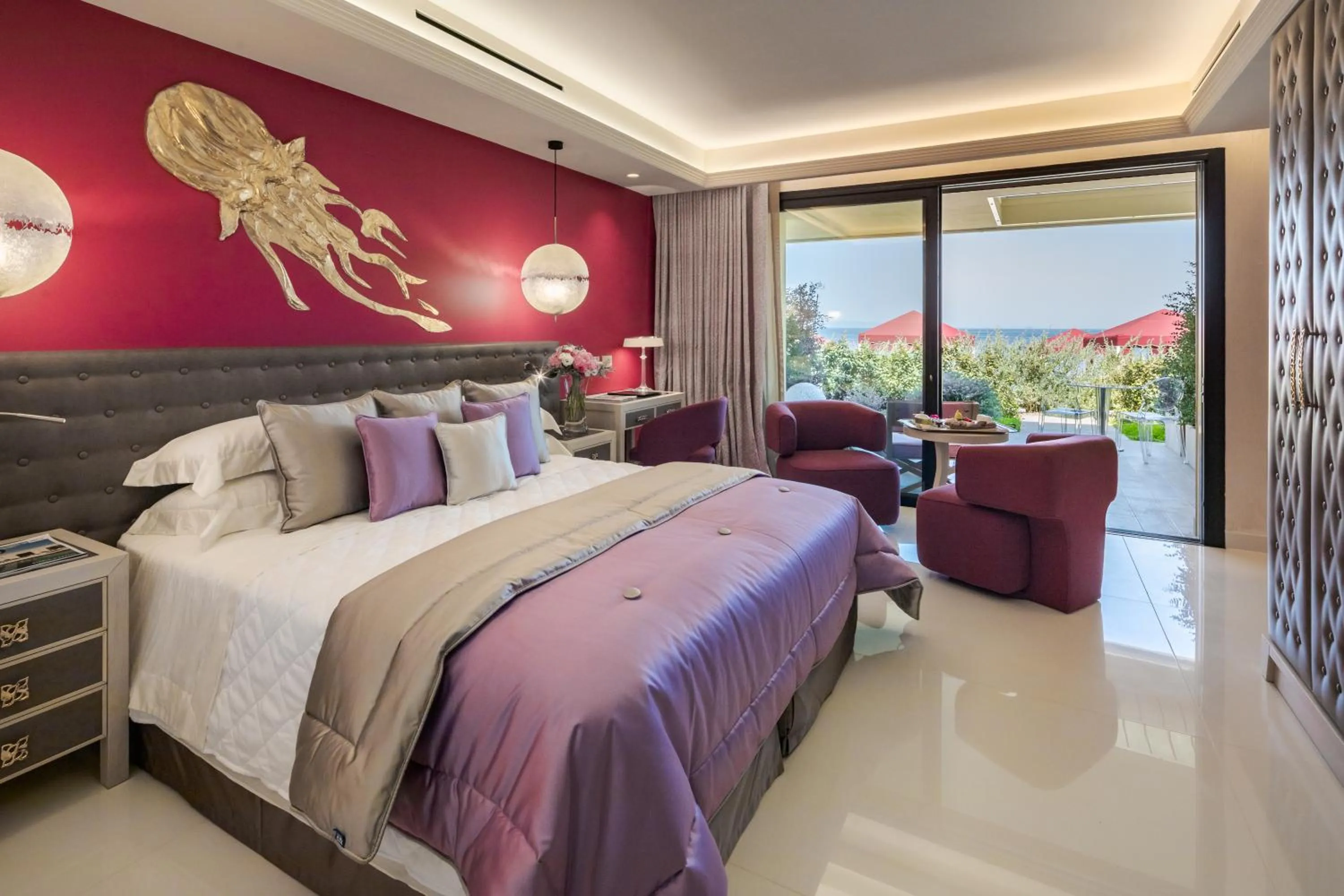 Photo of the whole room, Bed in Cala Beach Resort