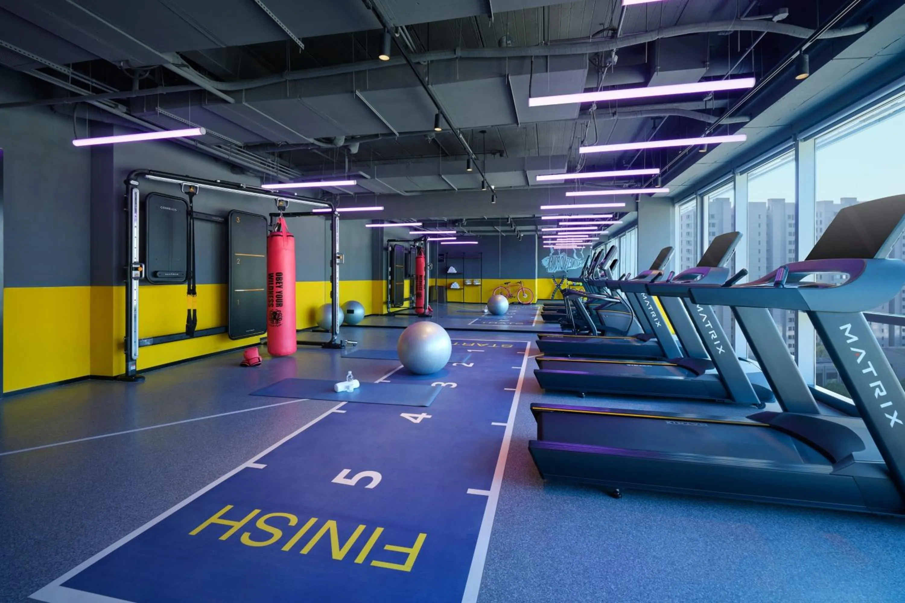 Fitness centre/facilities in Moxy Qiandao Lake