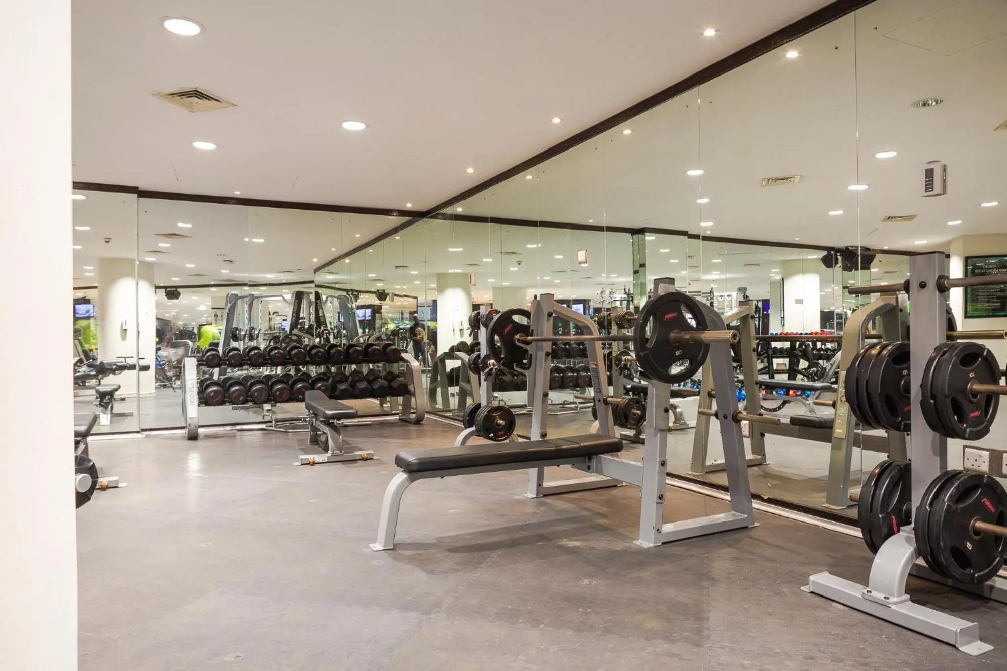 Fitness centre/facilities in Eko Hotel Suites