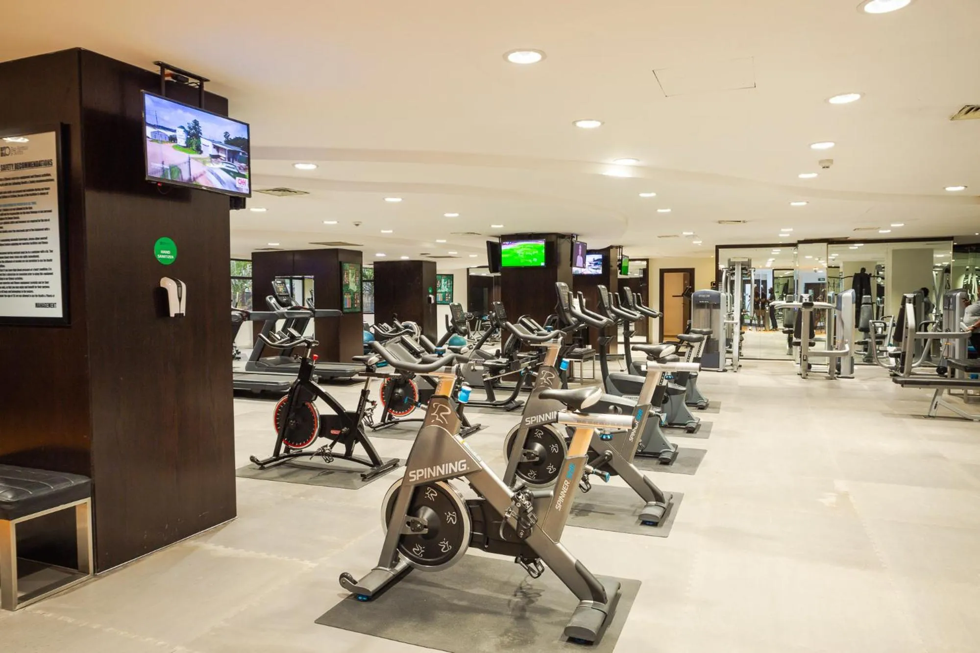 Fitness centre/facilities in Eko Hotel Suites
