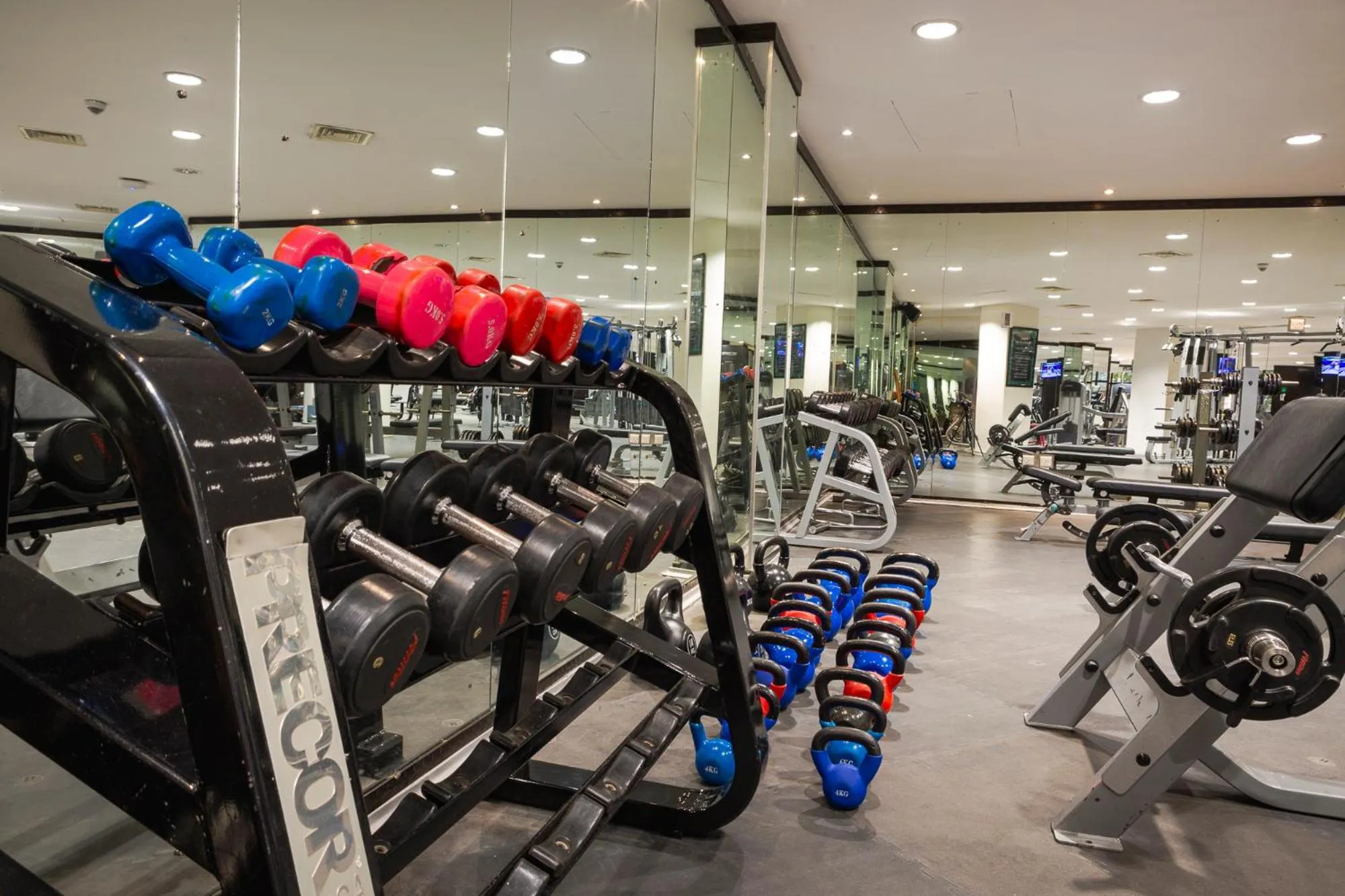 Fitness centre/facilities in Eko Hotel Suites